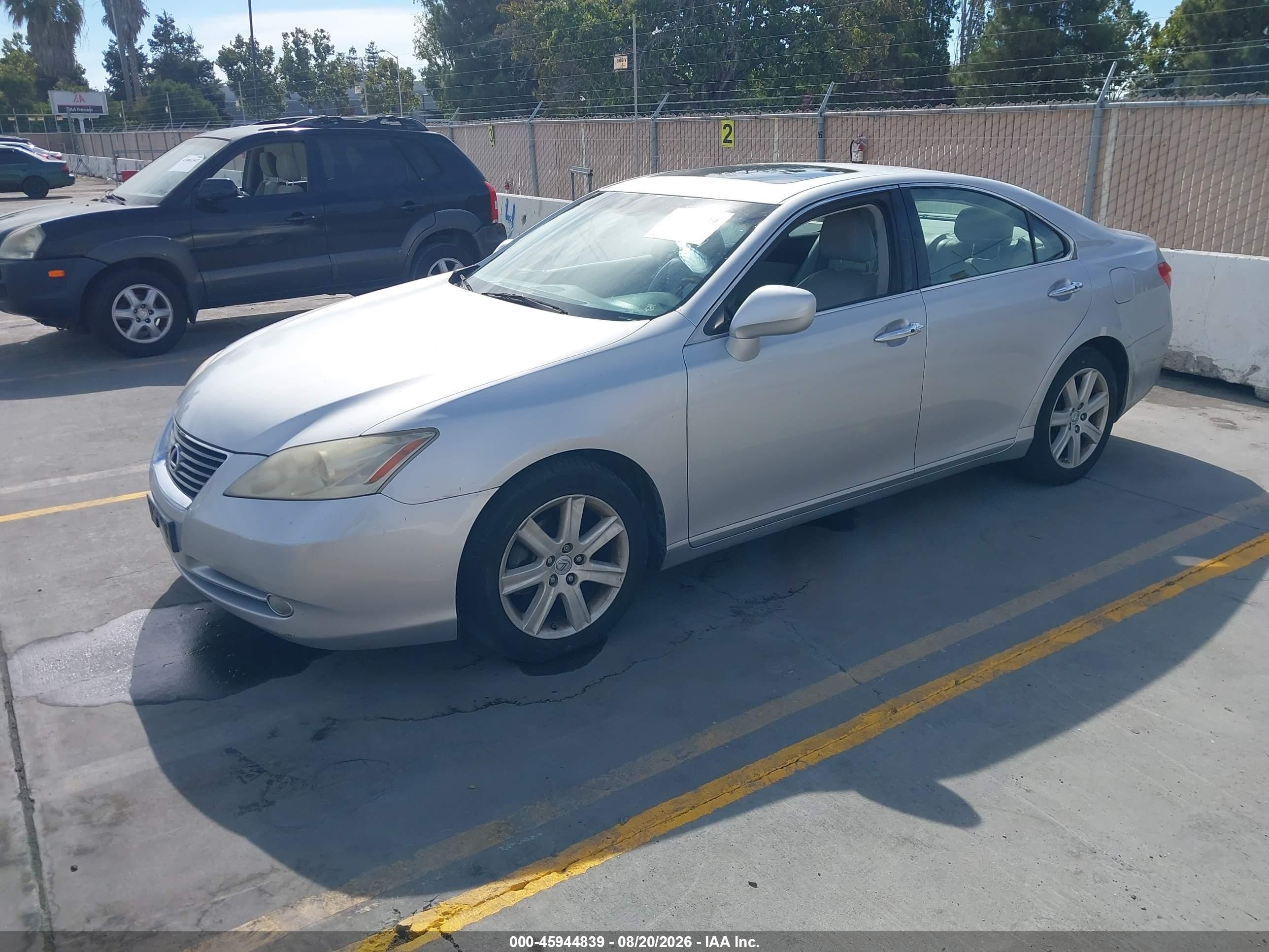 2007 Lexus Es 350   Gray vin: JTHBJ46G572015284