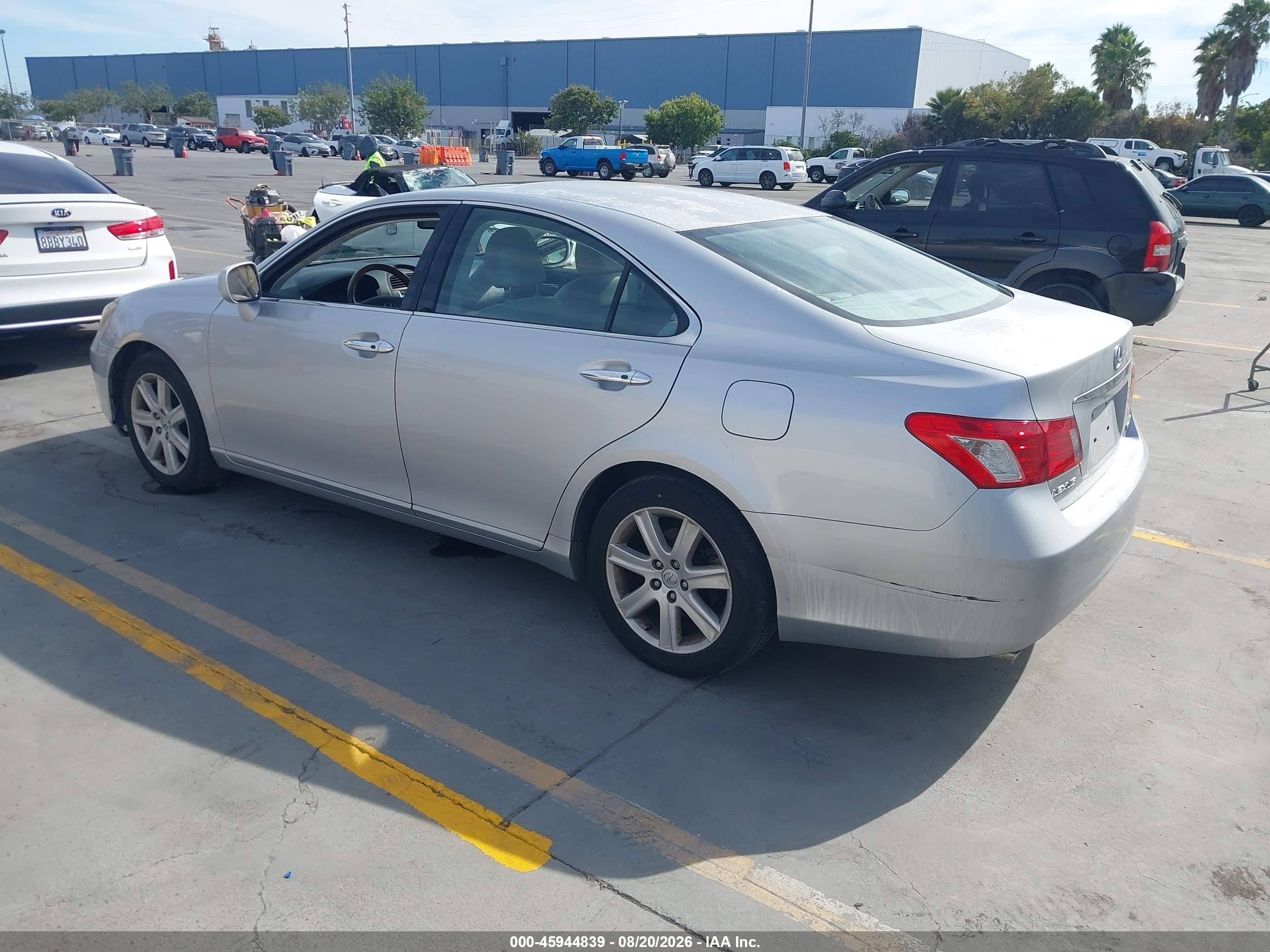 2007 Lexus Es 350   Gray vin: JTHBJ46G572015284