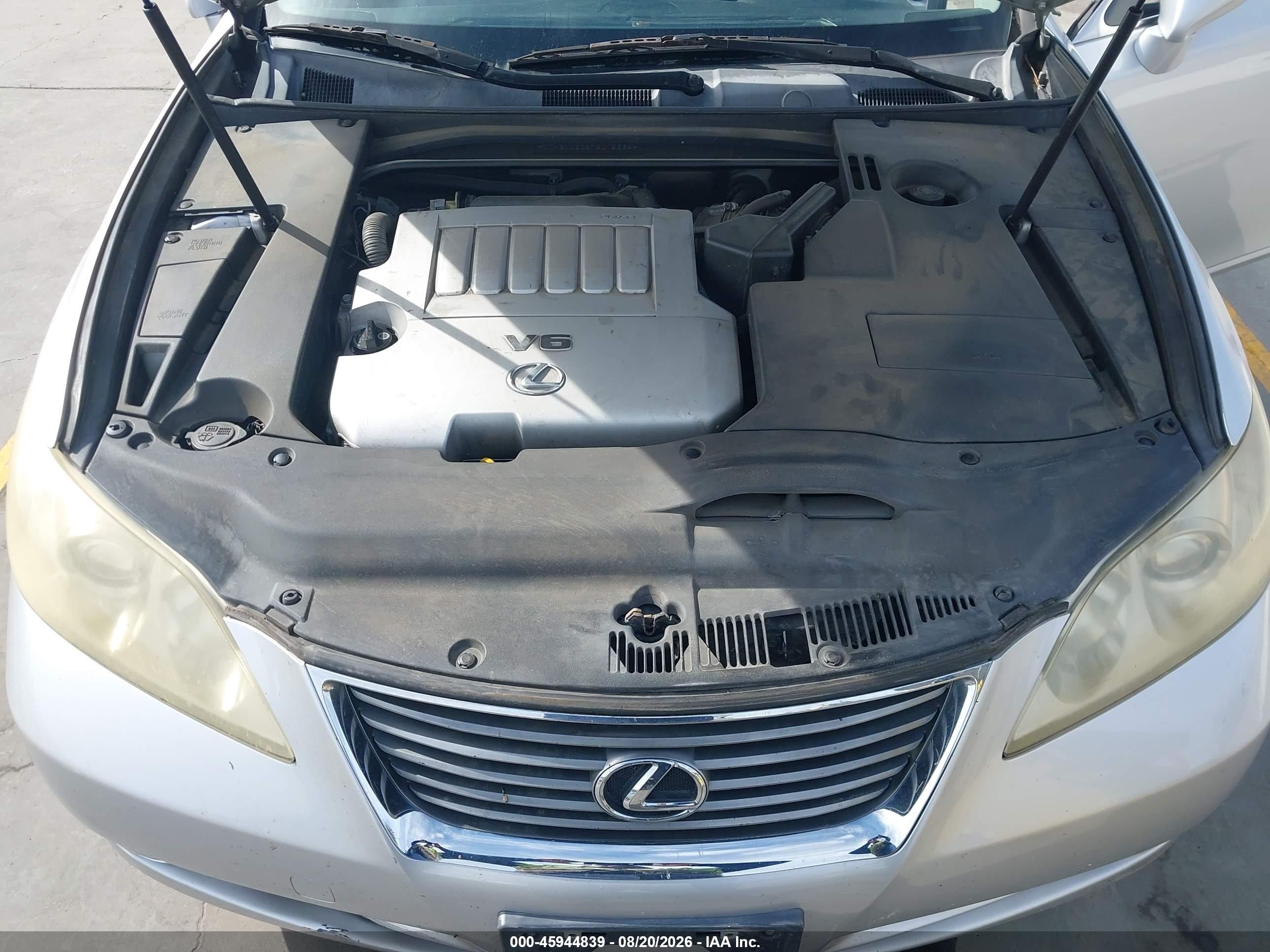 2007 Lexus Es 350   Gray vin: JTHBJ46G572015284