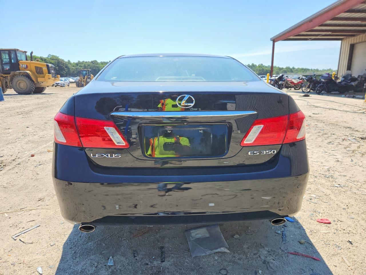 2007 Lexus Es 350 Black vin: JTHBJ46G572016290