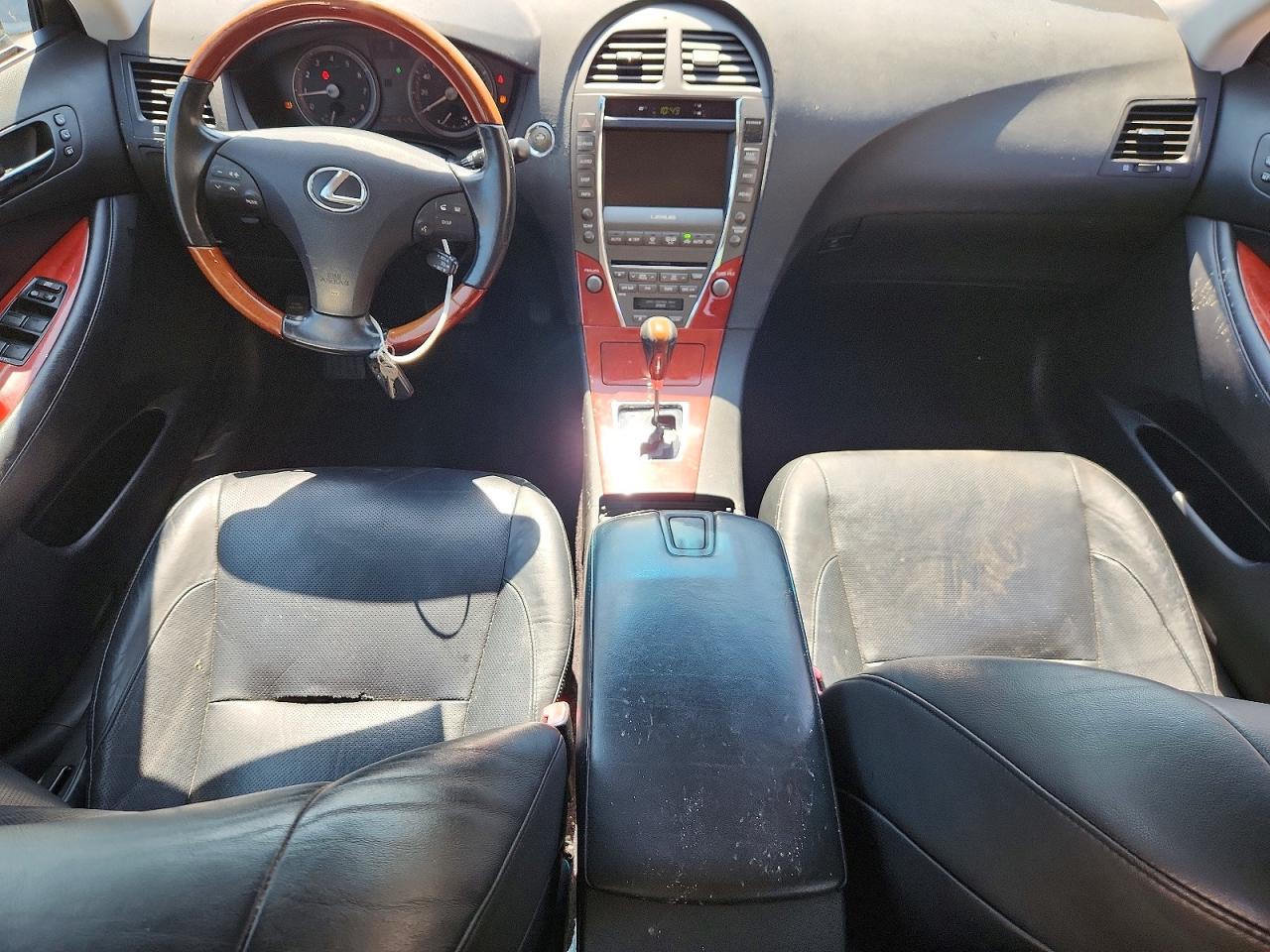2007 Lexus Es 350 Black vin: JTHBJ46G572016290
