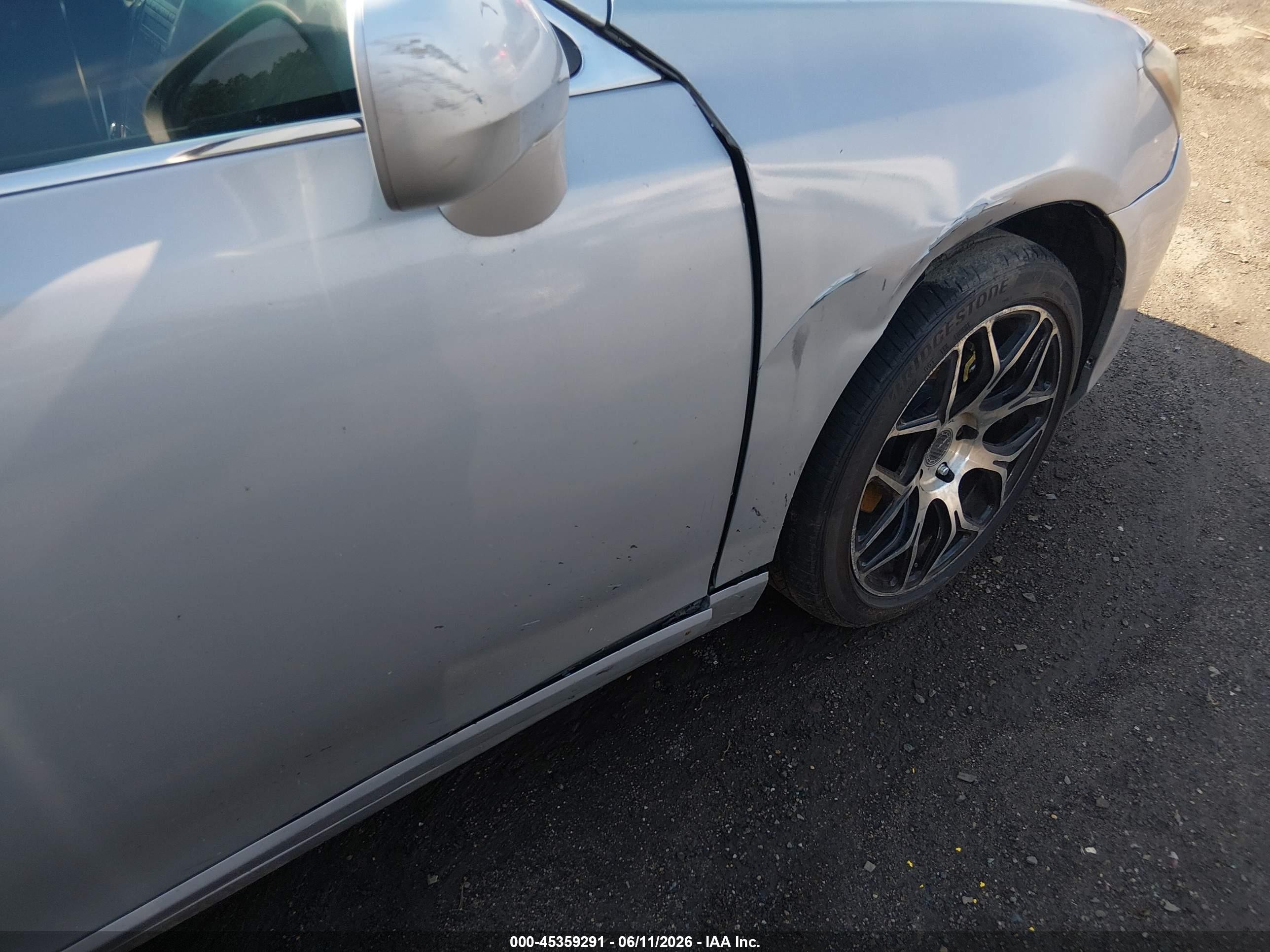 2007 Lexus Es 350   Silver vin: JTHBJ46G572022820