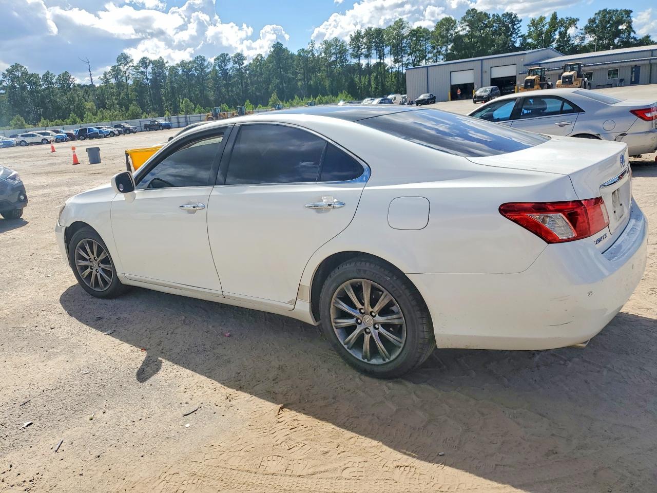 2007 Lexus Es 350 White vin: JTHBJ46G572024972