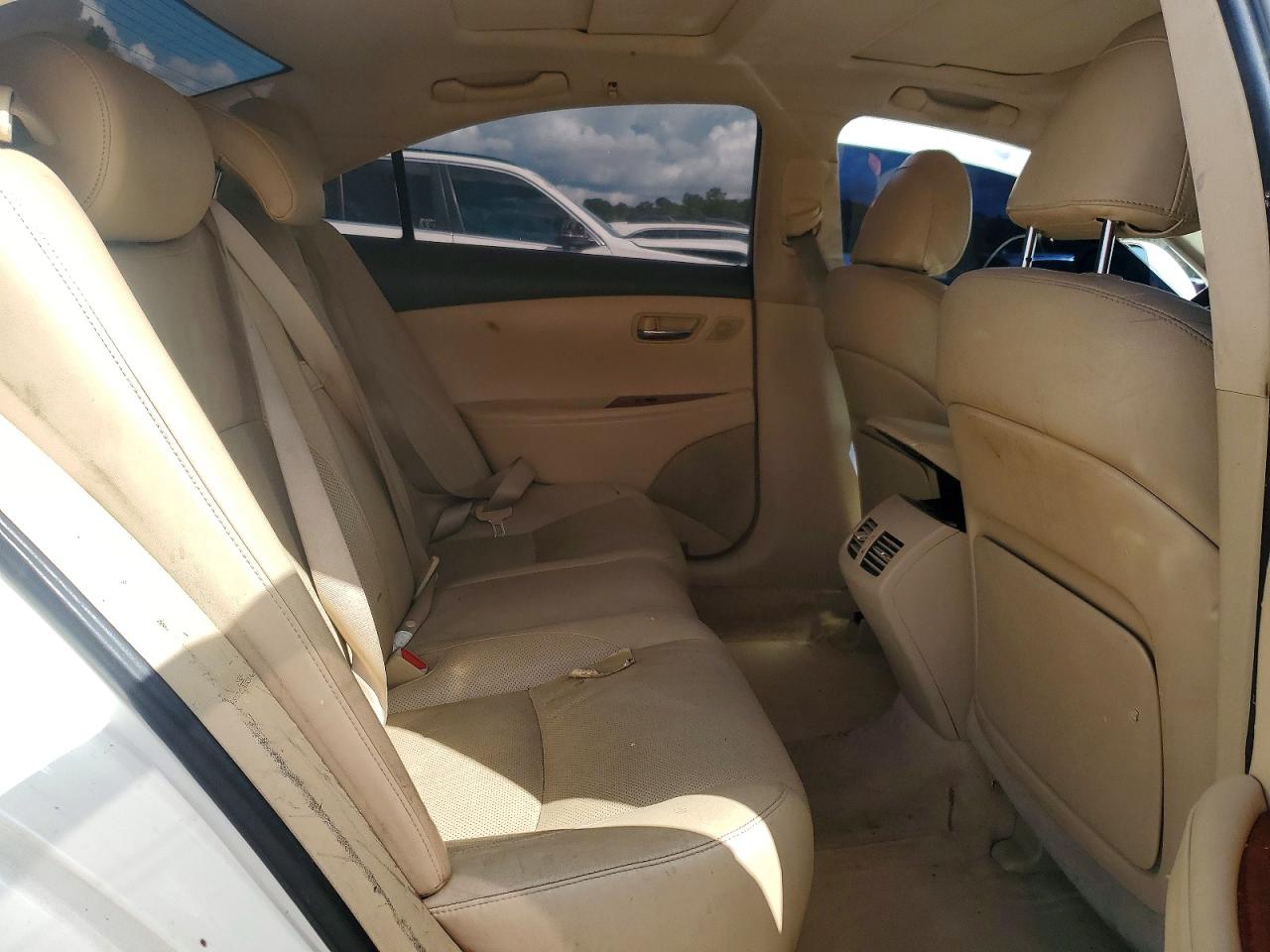2007 Lexus Es 350 White vin: JTHBJ46G572024972
