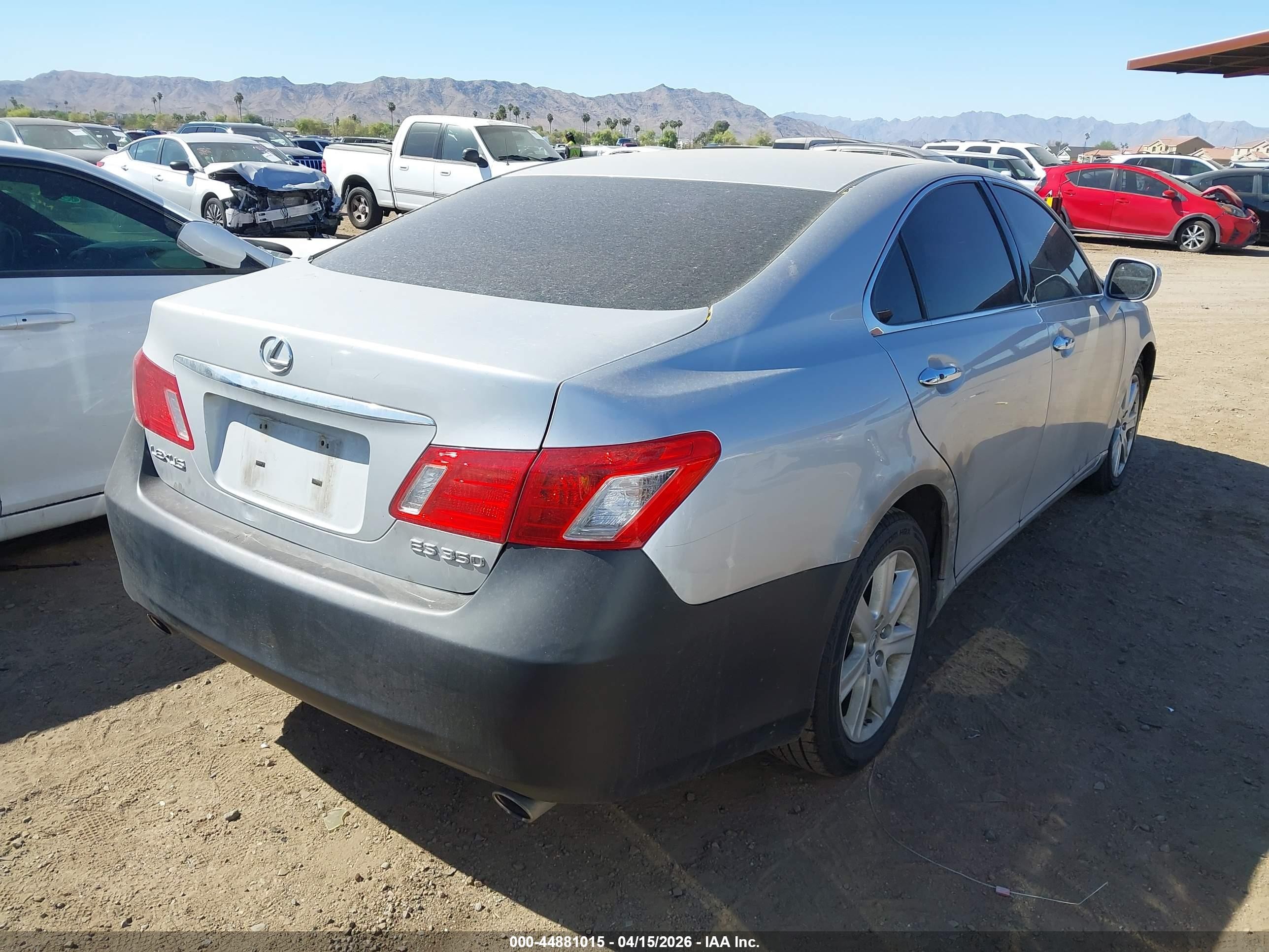 2007 Lexus Es 350   Silver vin: JTHBJ46G572031081