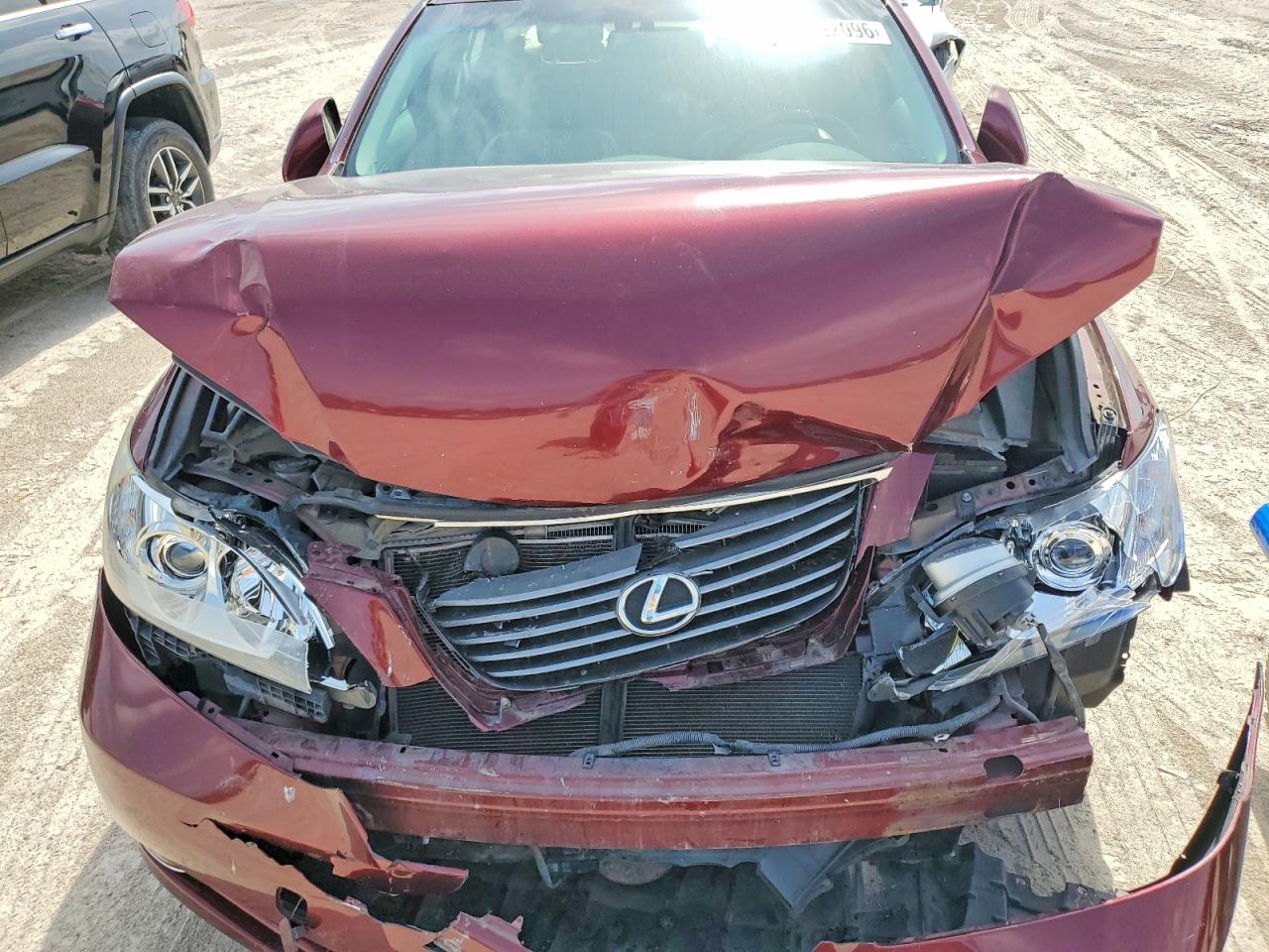 2007 Lexus Es 350 Burgundy vin: JTHBJ46G572036507