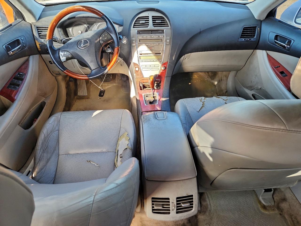 2007 Lexus Es 350 White vin: JTHBJ46G572037169