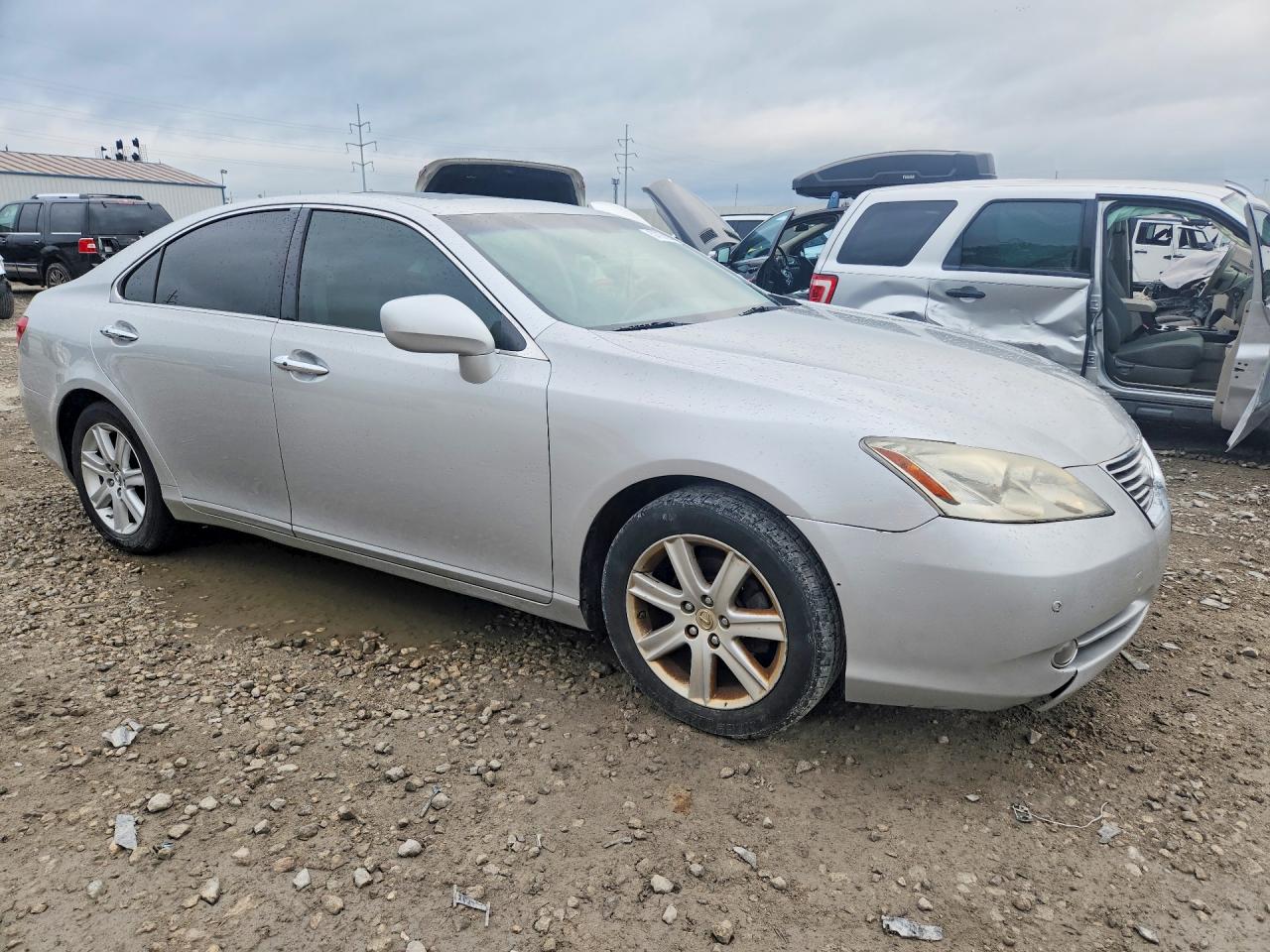2007 Lexus Es 350 Gray vin: JTHBJ46G572039617
