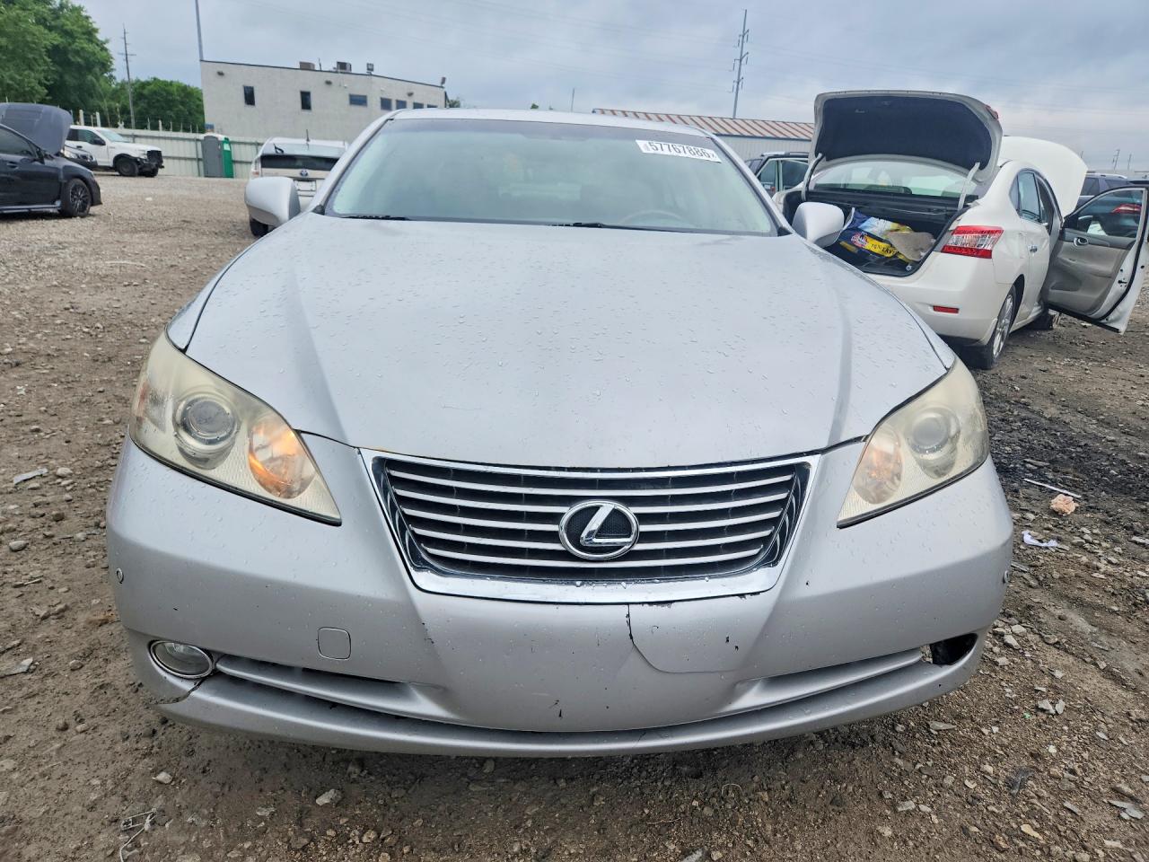 2007 Lexus Es 350 Gray vin: JTHBJ46G572039617