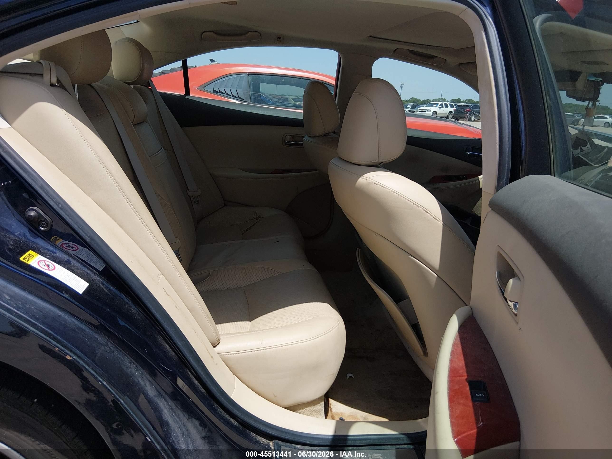 2007 Lexus Es 350   Blue vin: JTHBJ46G572045787