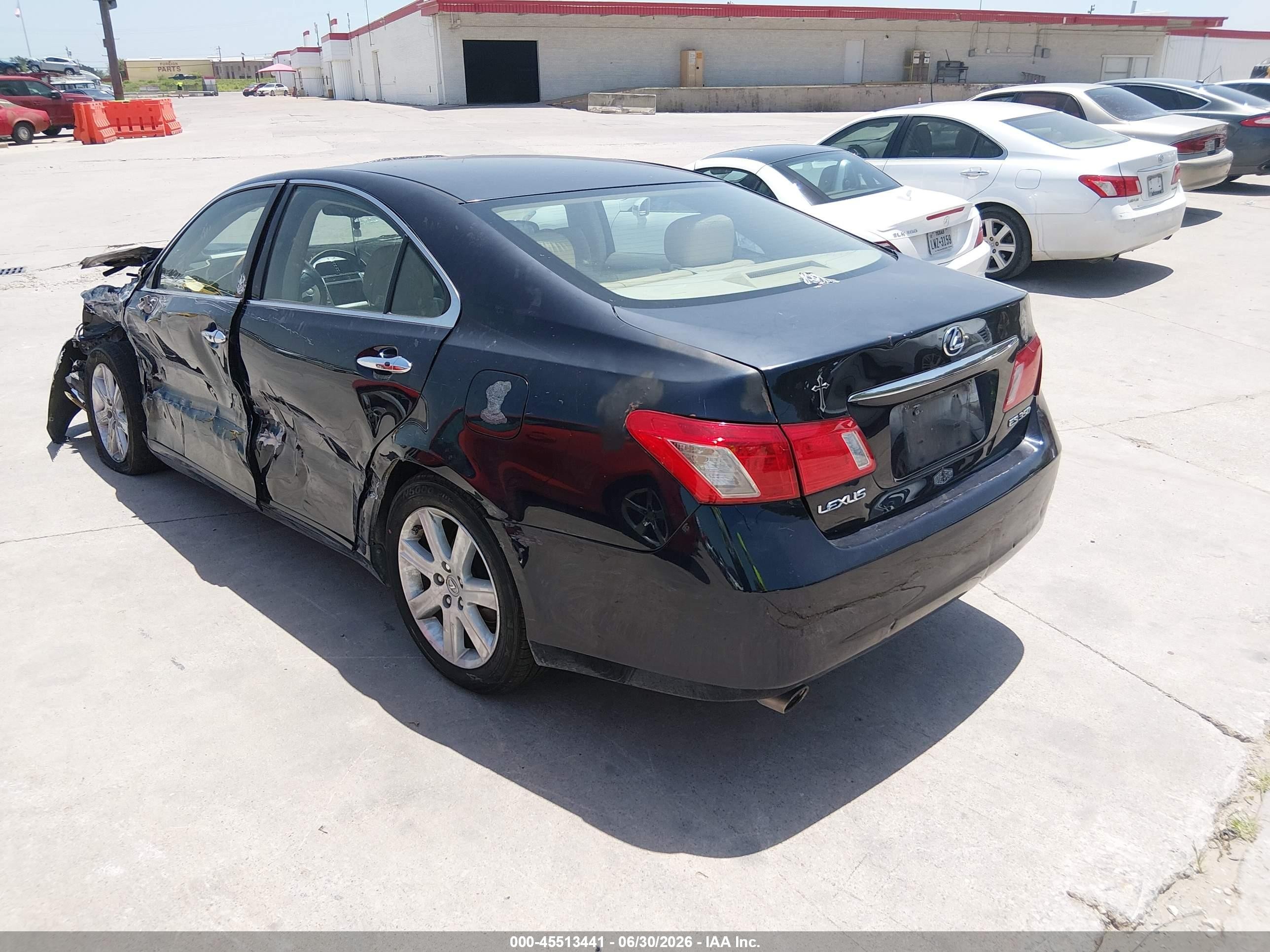 2007 Lexus Es 350   Blue vin: JTHBJ46G572045787