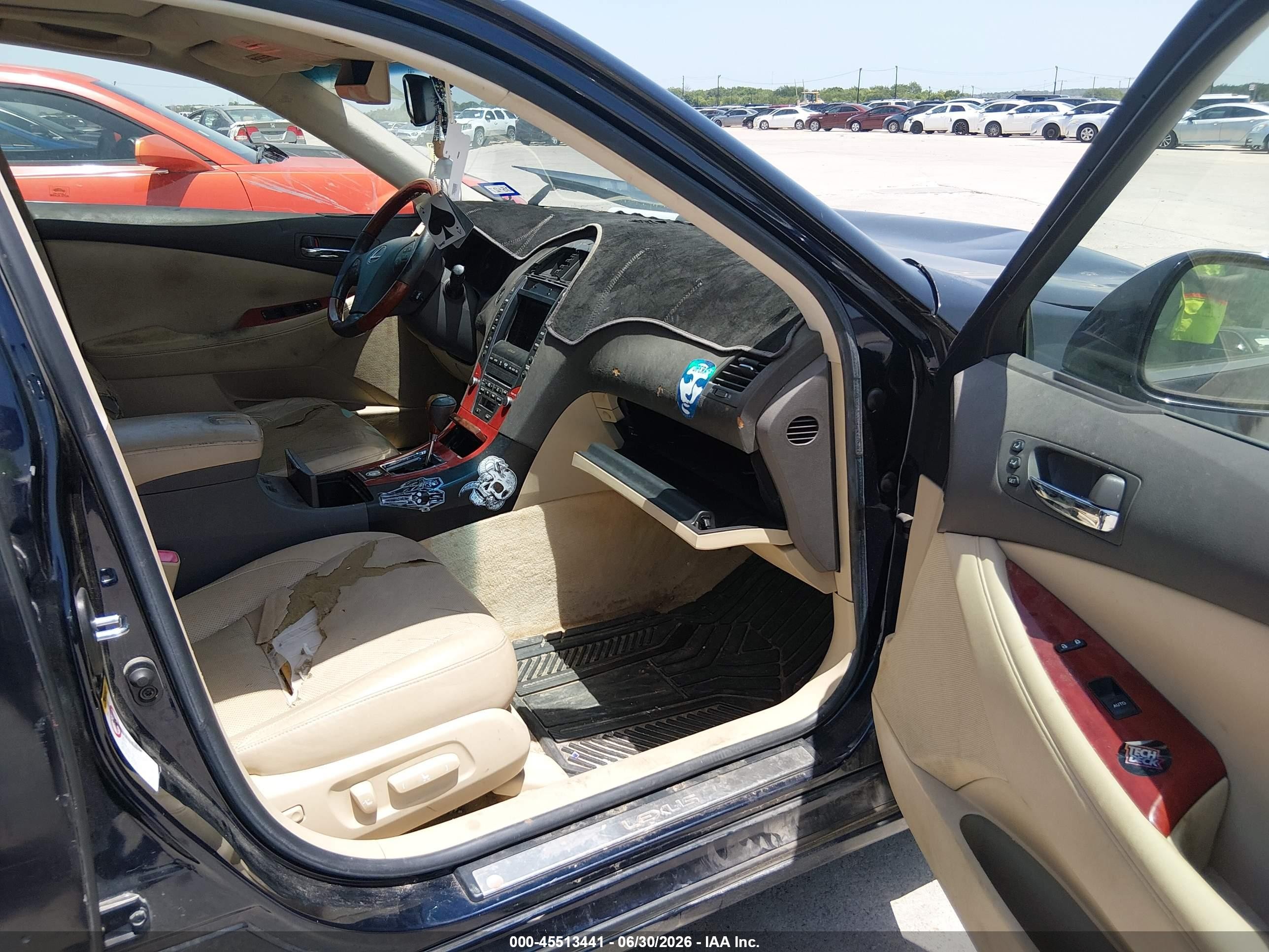 2007 Lexus Es 350   Blue vin: JTHBJ46G572045787
