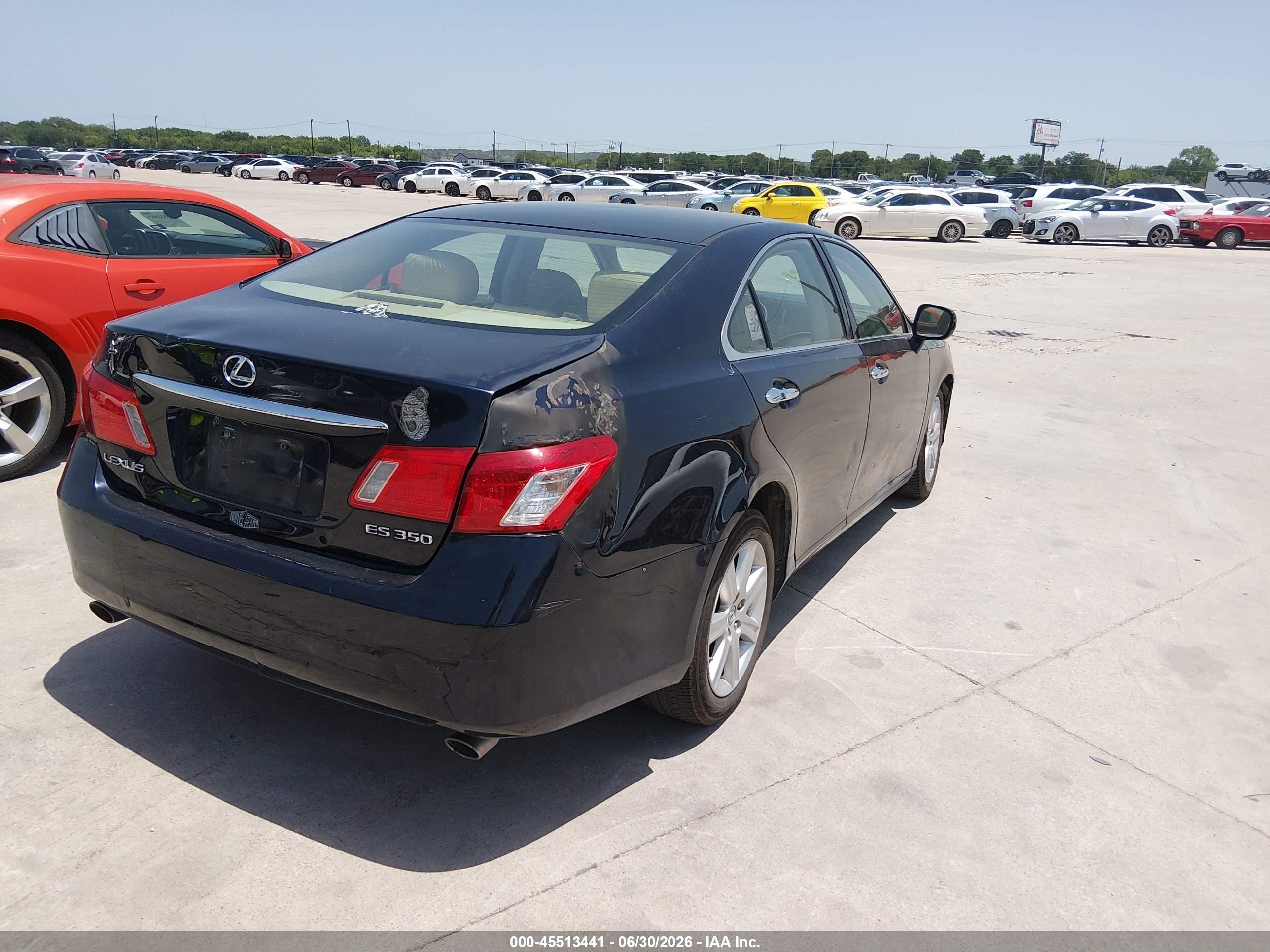 2007 Lexus Es 350   Blue vin: JTHBJ46G572045787