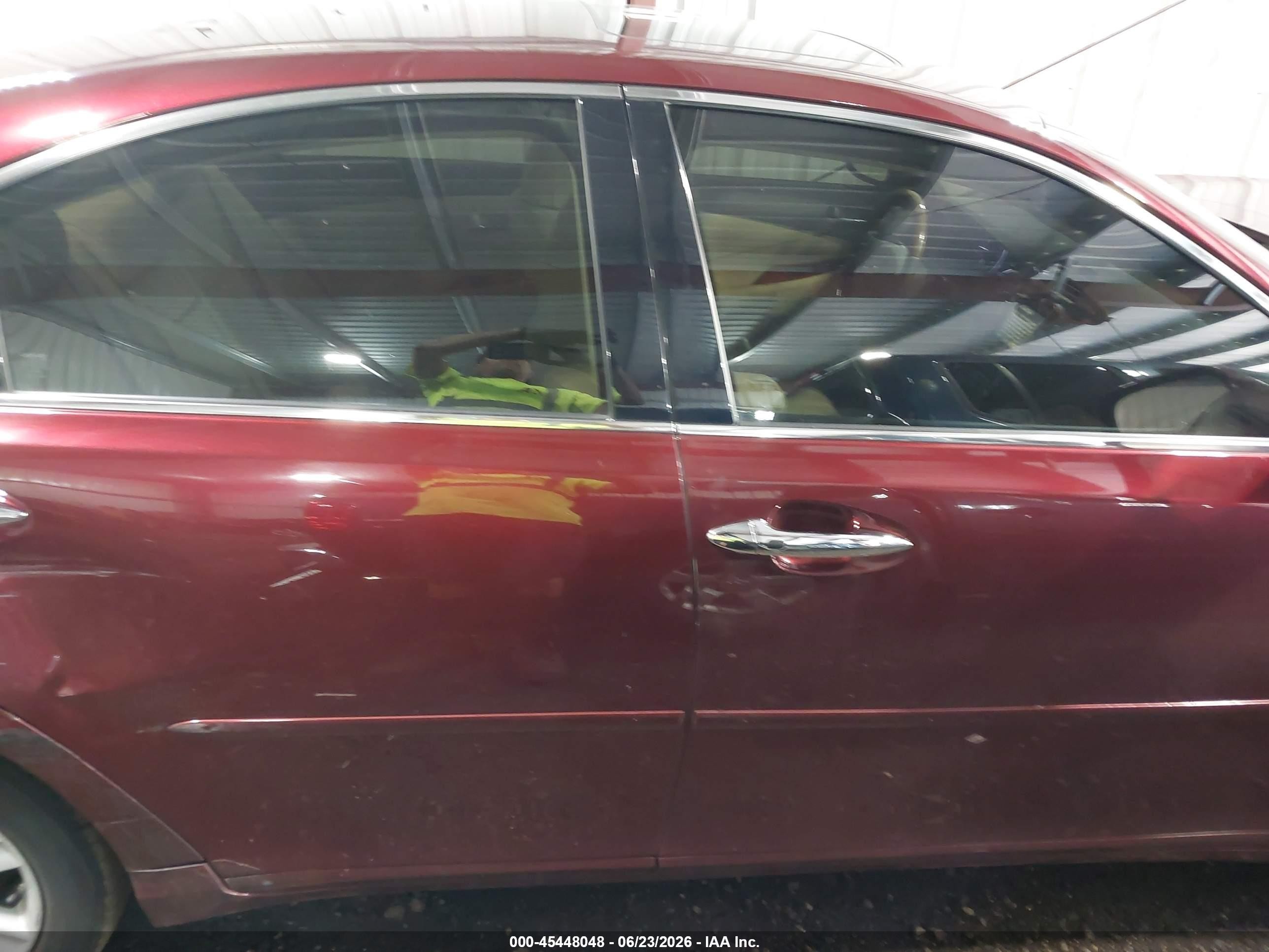 2007 Lexus Es 350   Burgundy vin: JTHBJ46G572047216