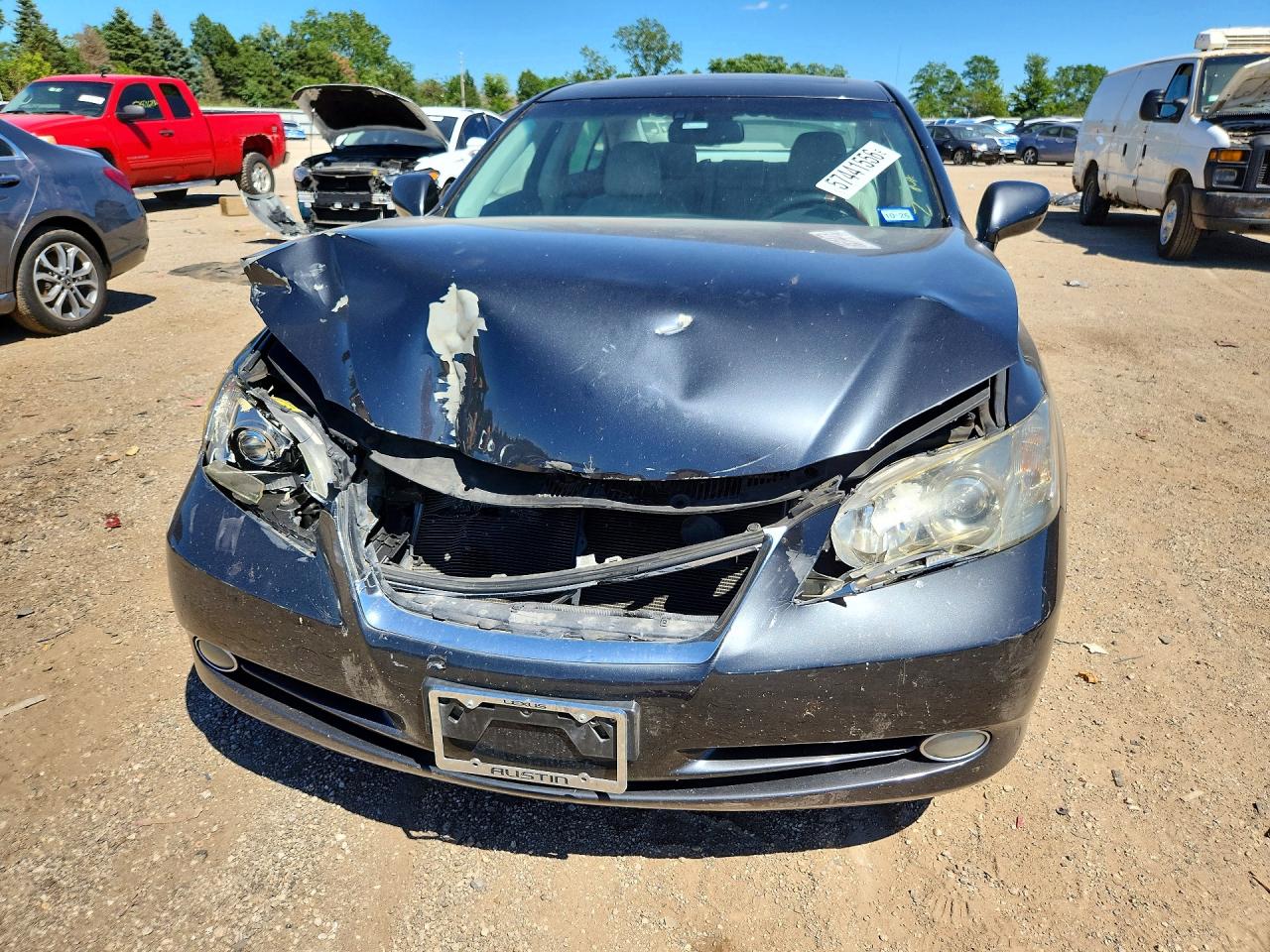 2007 Lexus Es 350 Gray vin: JTHBJ46G572053436