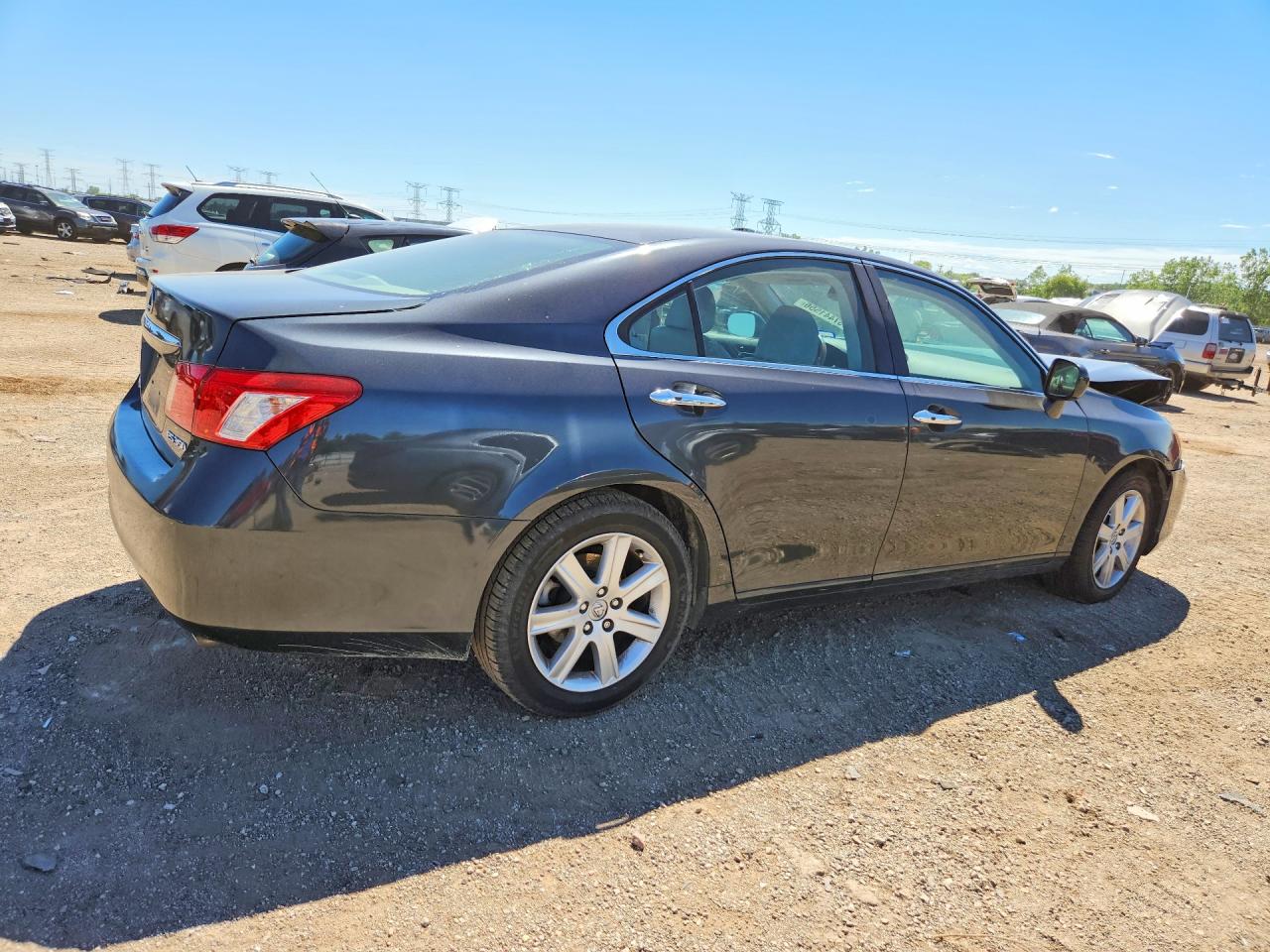 2007 Lexus Es 350 Gray vin: JTHBJ46G572053436