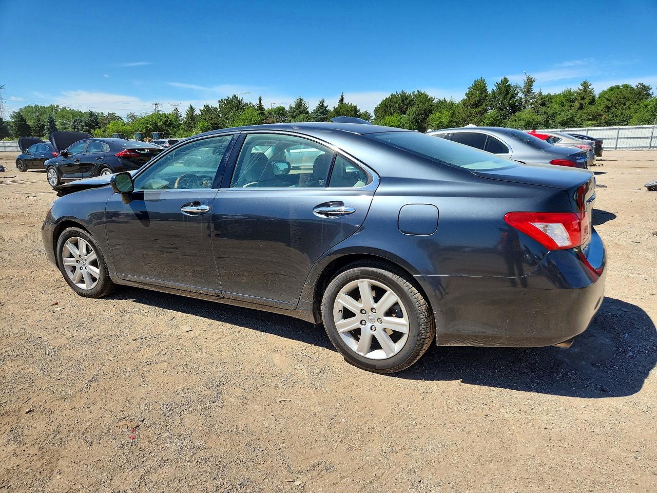 2007 Lexus Es 350 Gray vin: JTHBJ46G572053436