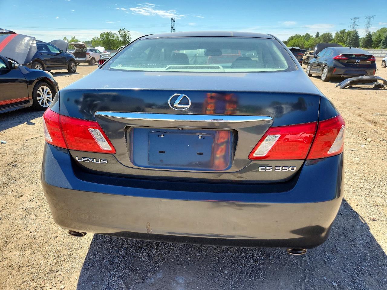 2007 Lexus Es 350 Gray vin: JTHBJ46G572053436
