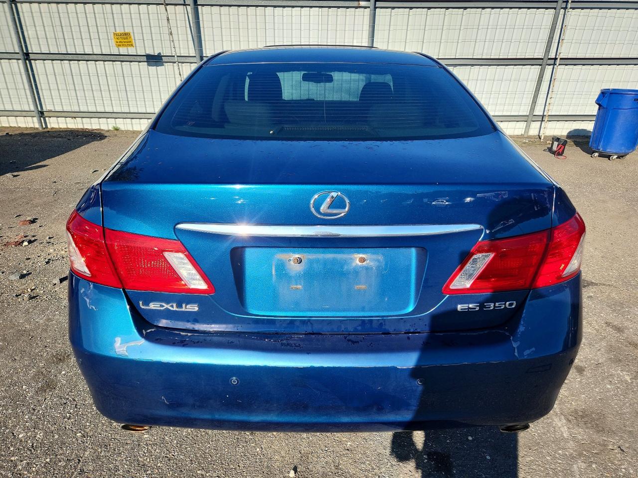 2007 Lexus Es 350 Blue vin: JTHBJ46G572054795