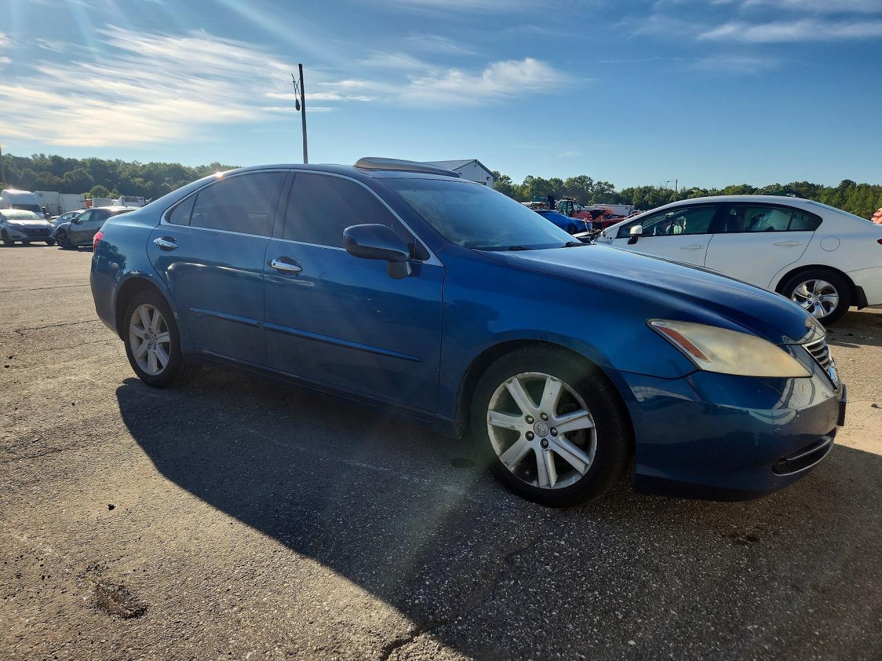 2007 Lexus Es 350 Blue vin: JTHBJ46G572054795