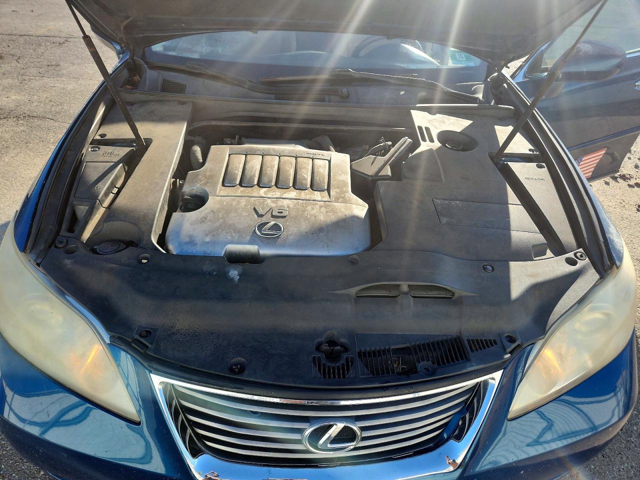 2007 Lexus Es 350 Blue vin: JTHBJ46G572054795