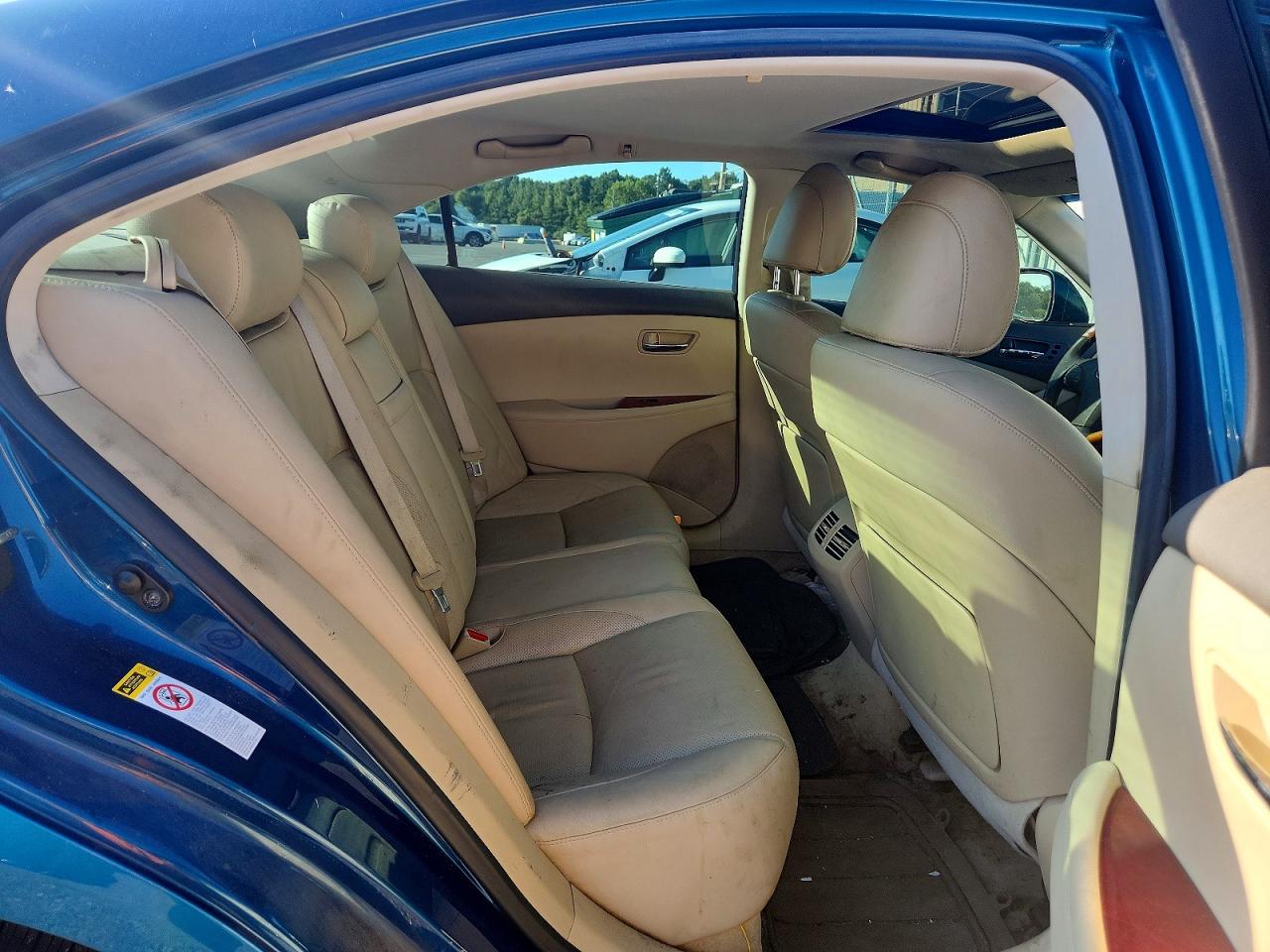 2007 Lexus Es 350 Blue vin: JTHBJ46G572054795