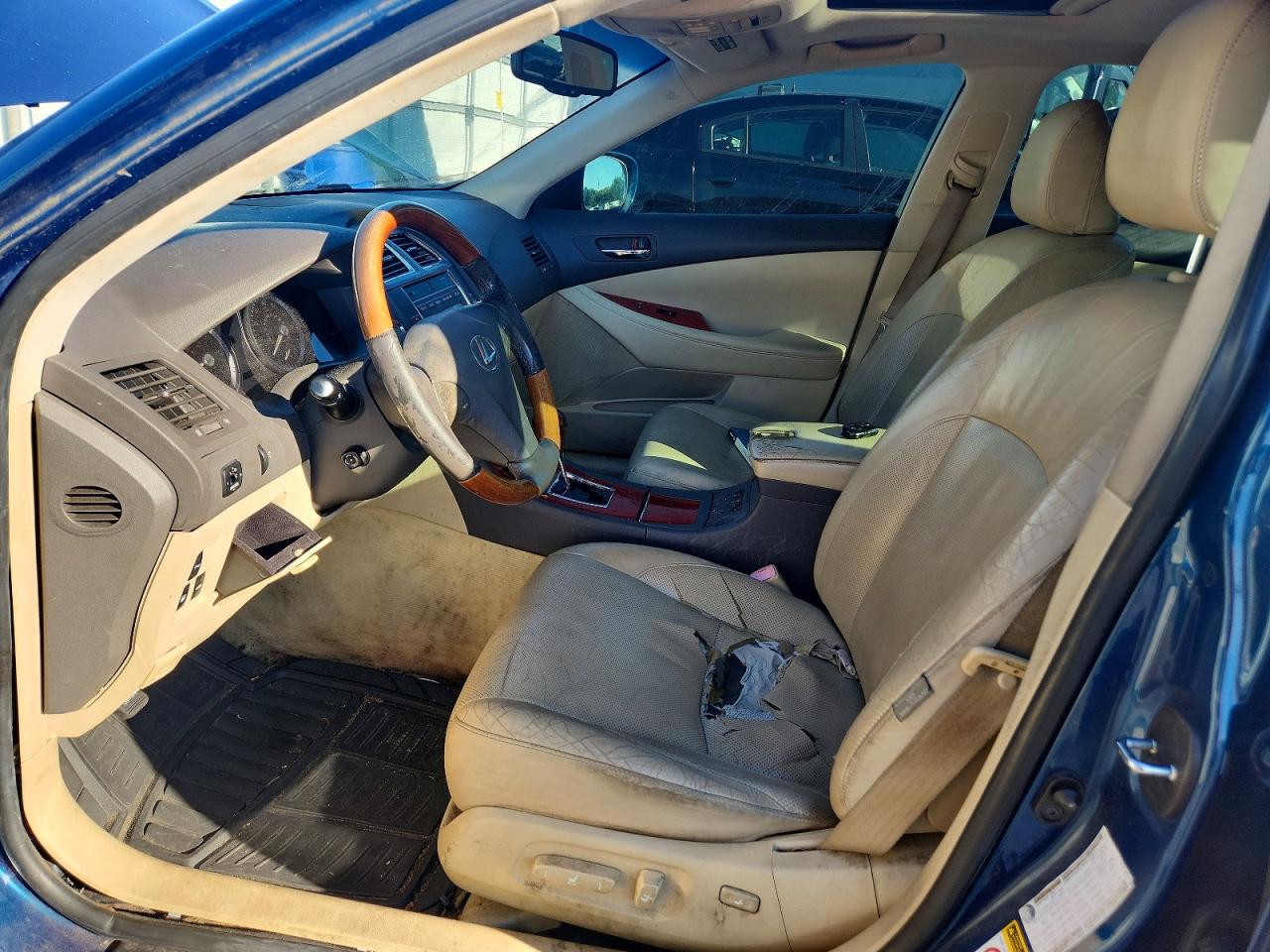 2007 Lexus Es 350 Blue vin: JTHBJ46G572054795