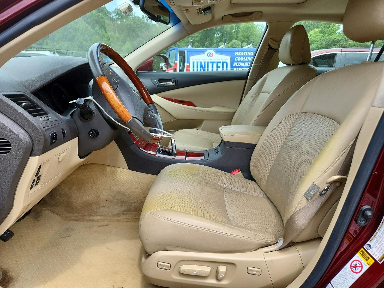 2007 Lexus Es 350 Burgundy vin: JTHBJ46G572060113