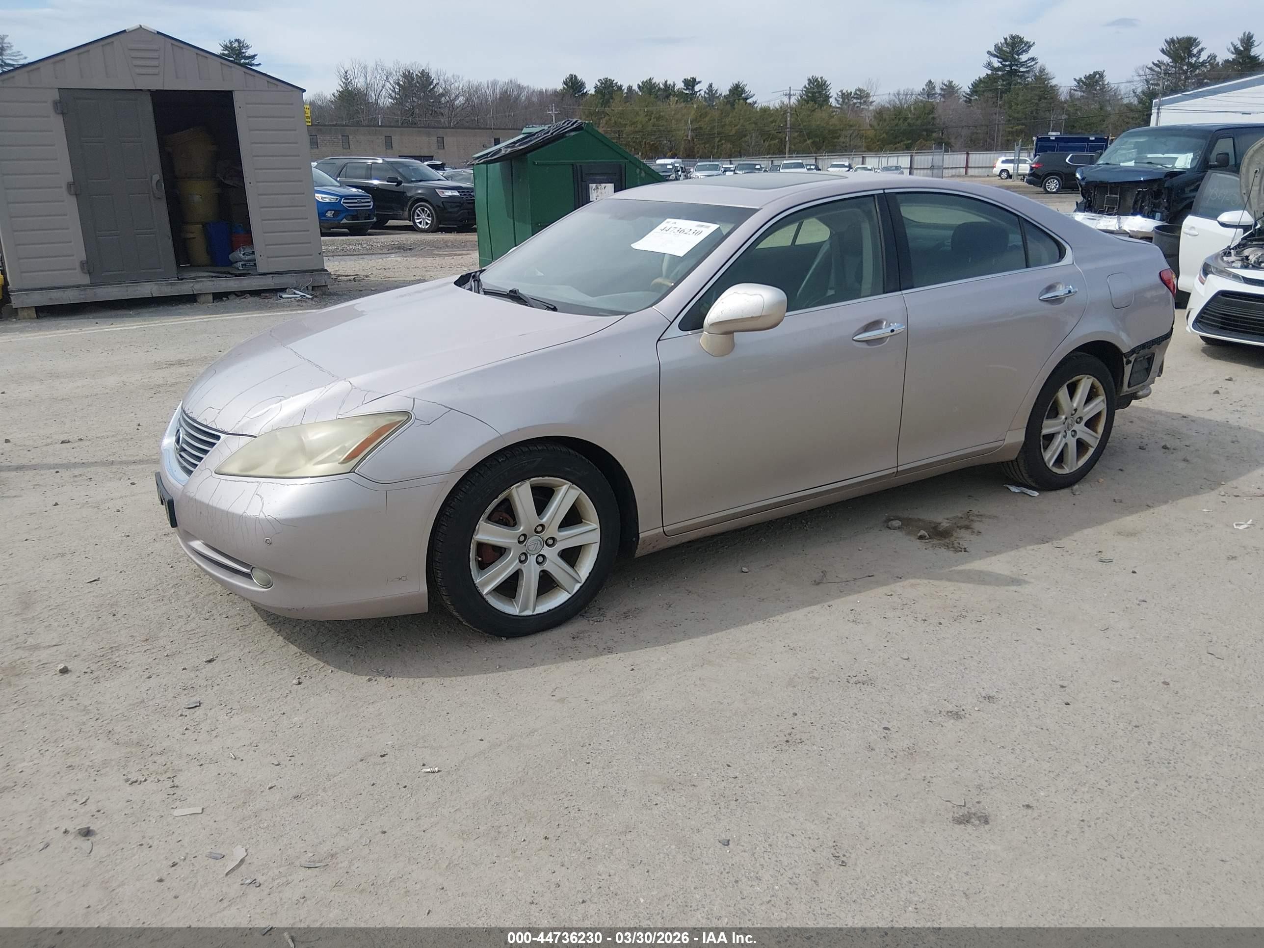 2007 Lexus Es 350   Silver vin: JTHBJ46G572061701