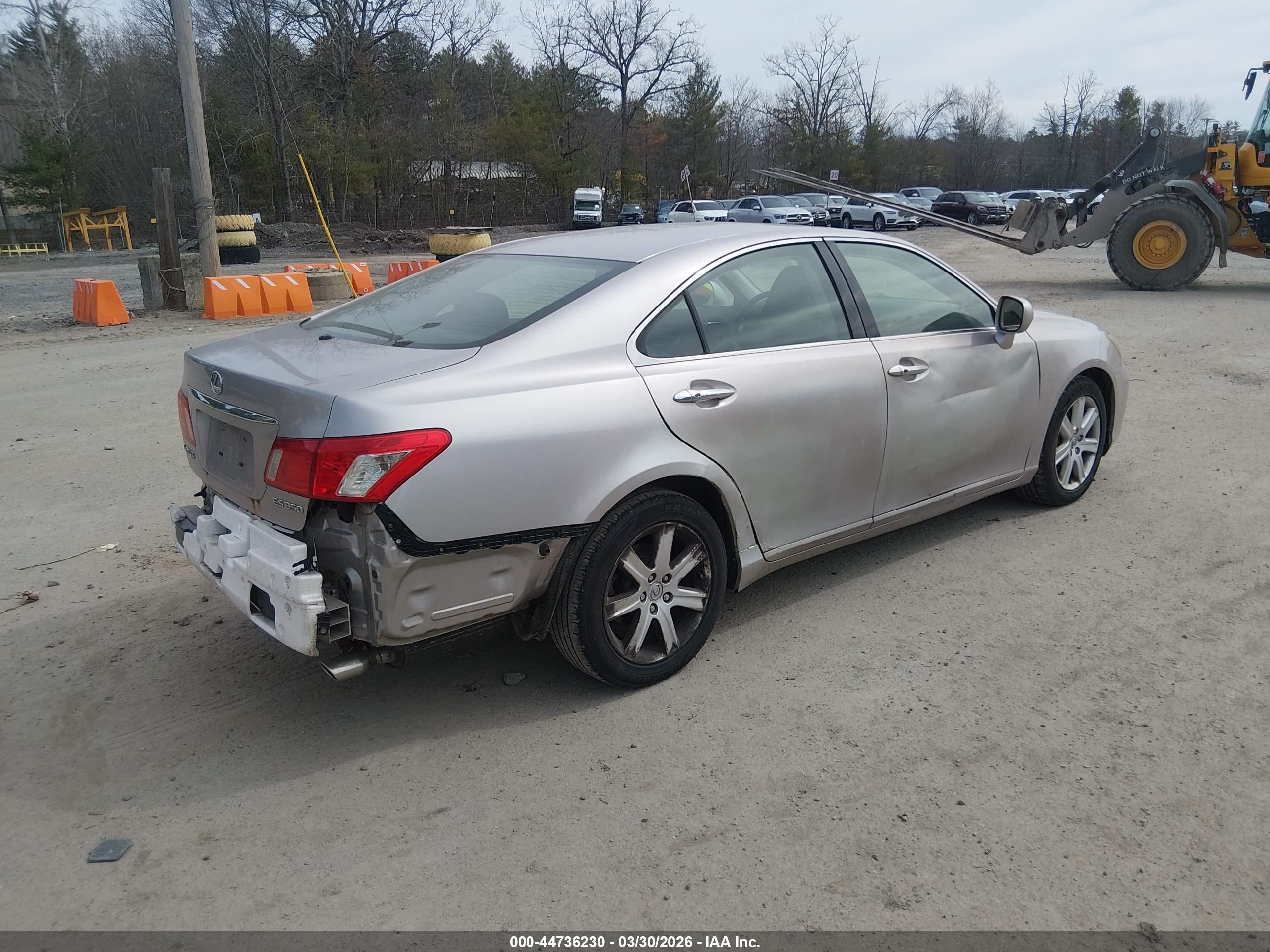 2007 Lexus Es 350   Silver vin: JTHBJ46G572061701