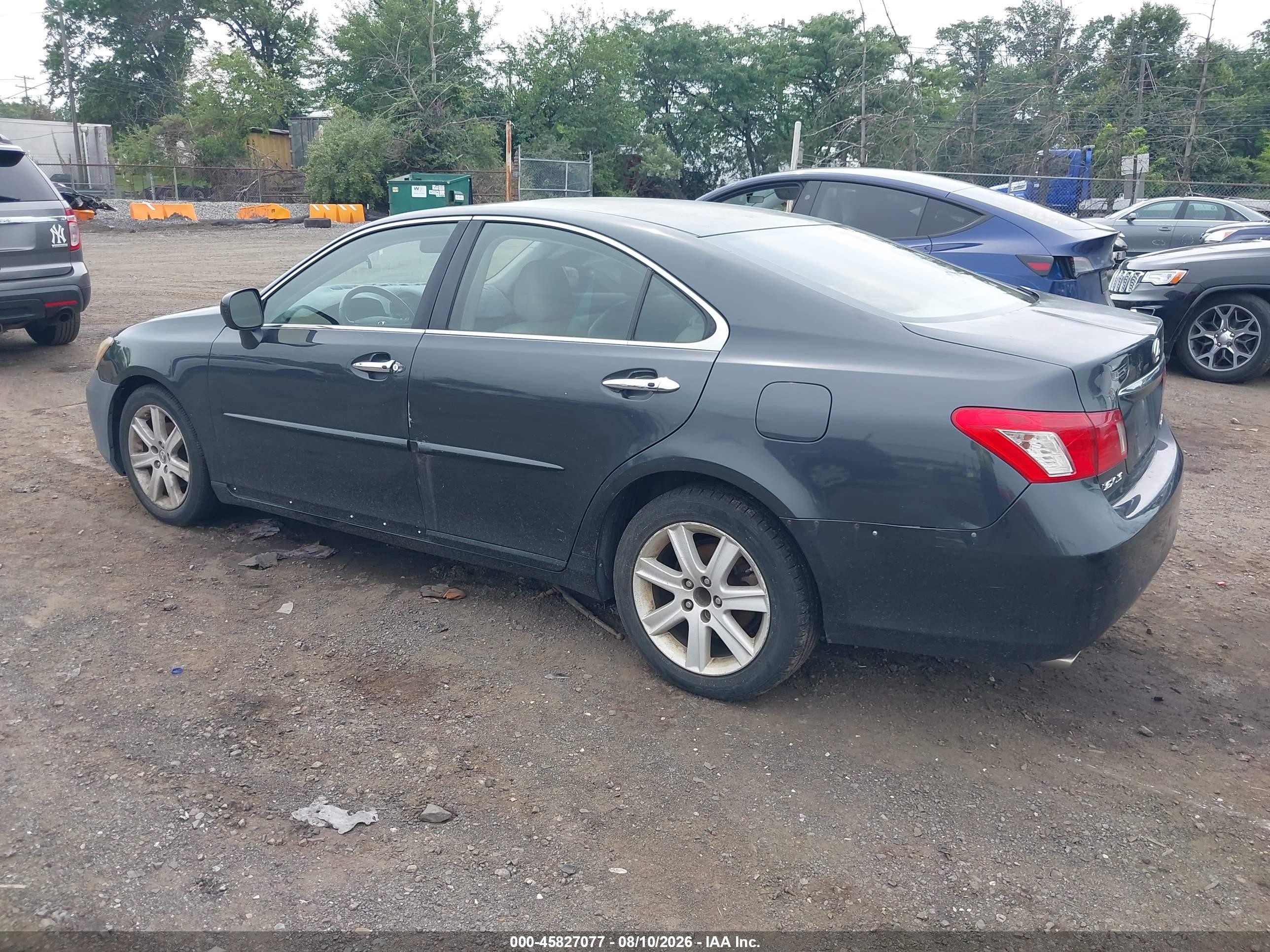 2007 Lexus Es 350   Gray vin: JTHBJ46G572063710