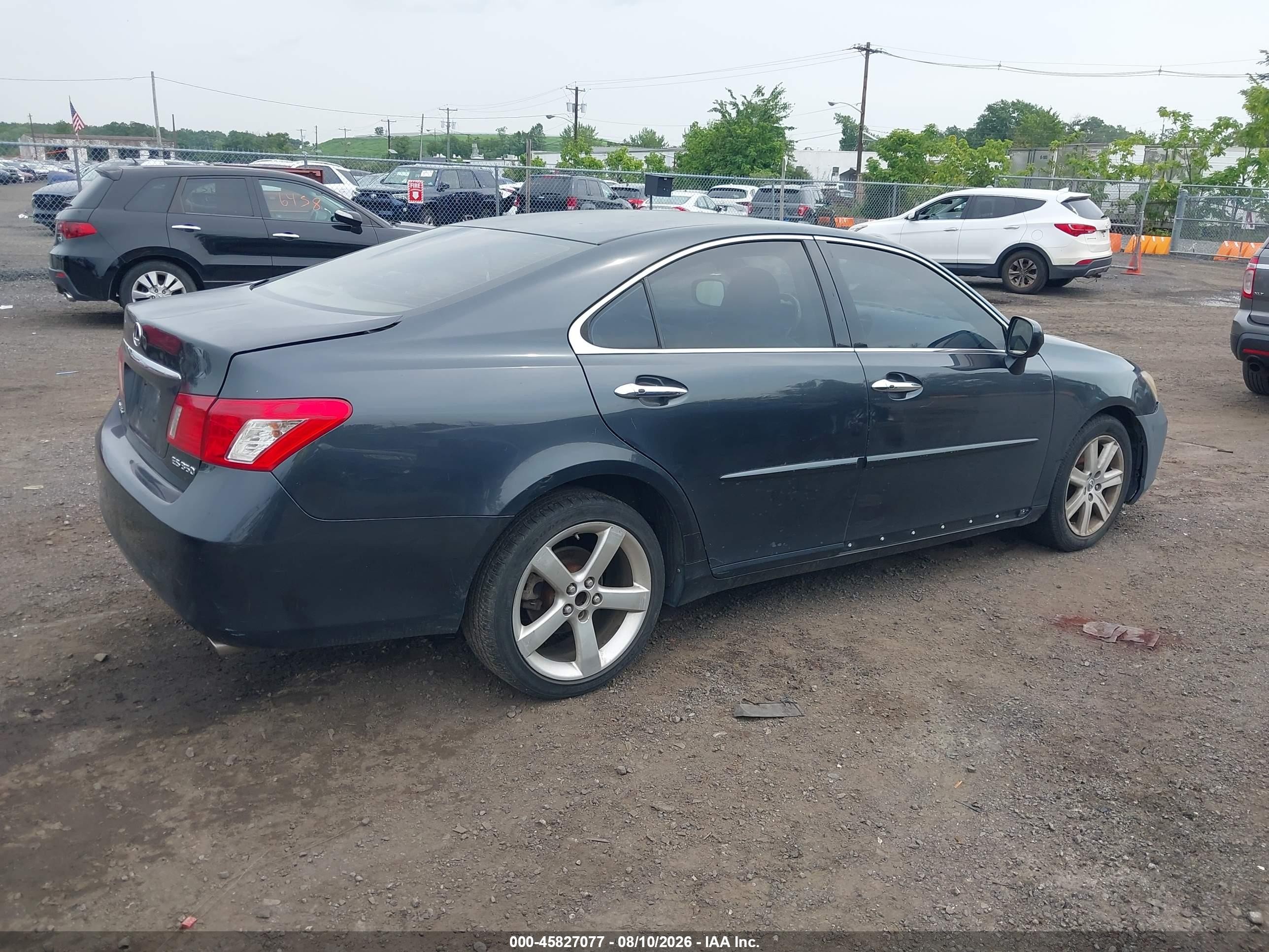 2007 Lexus Es 350   Gray vin: JTHBJ46G572063710