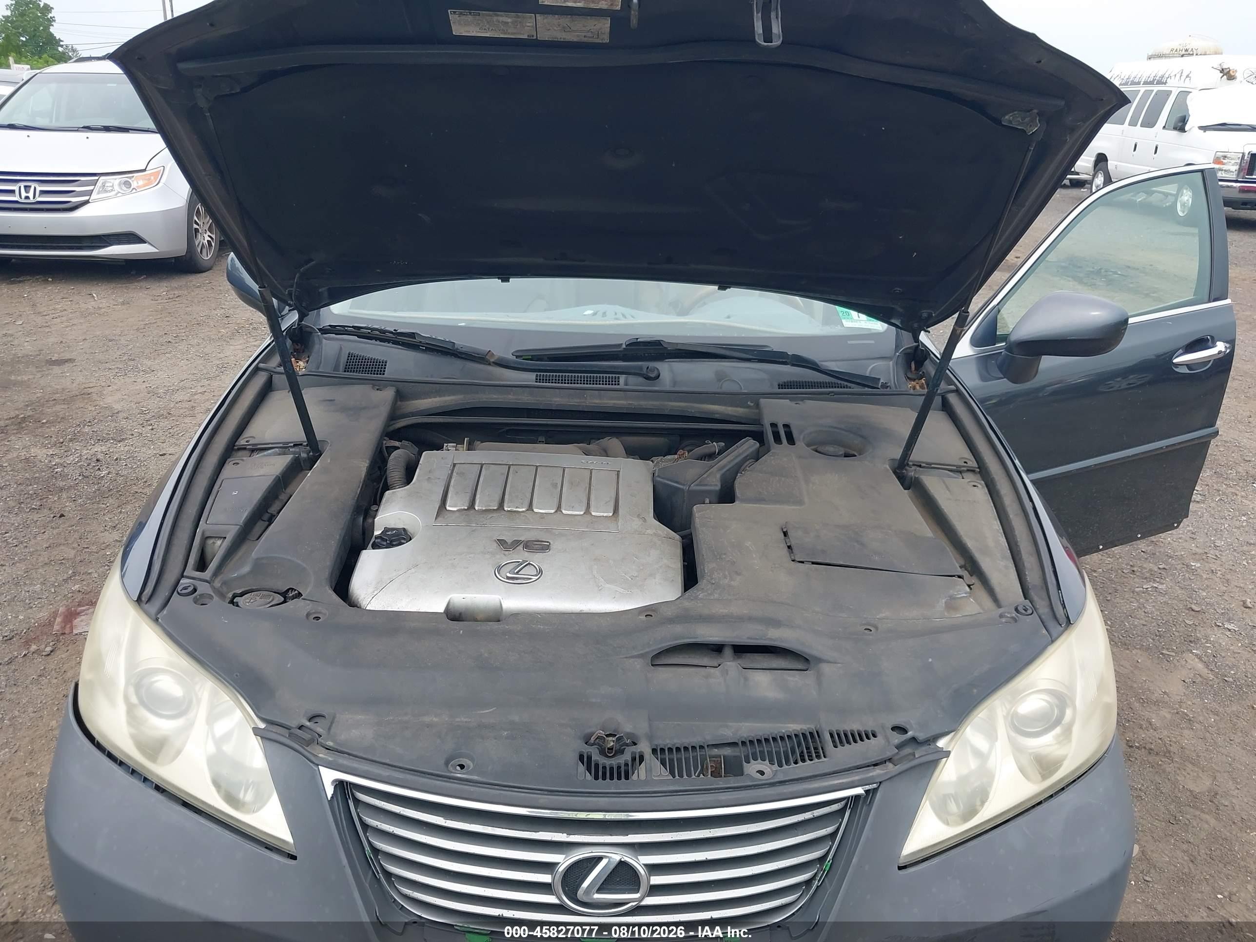 2007 Lexus Es 350   Gray vin: JTHBJ46G572063710