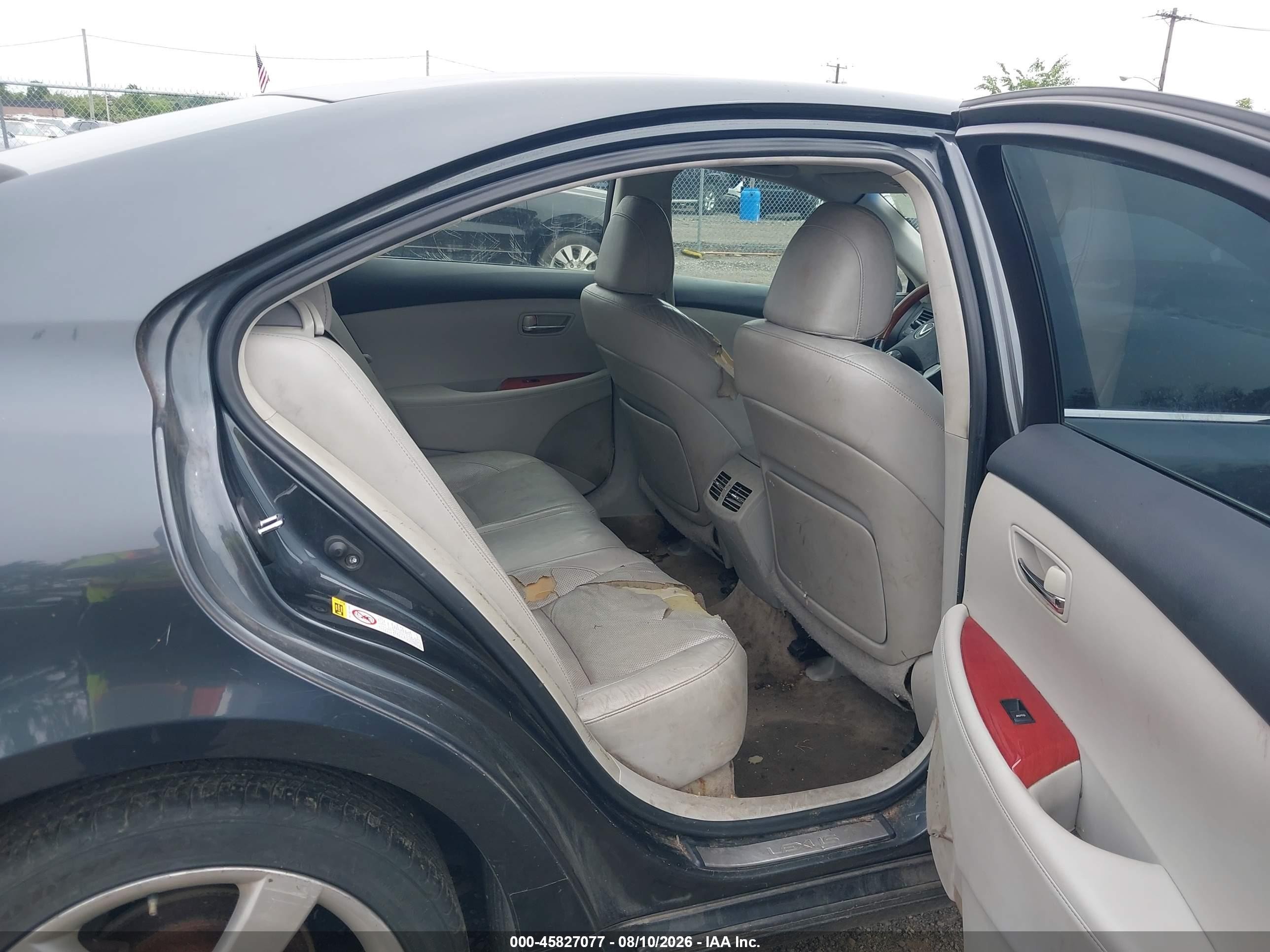 2007 Lexus Es 350   Gray vin: JTHBJ46G572063710