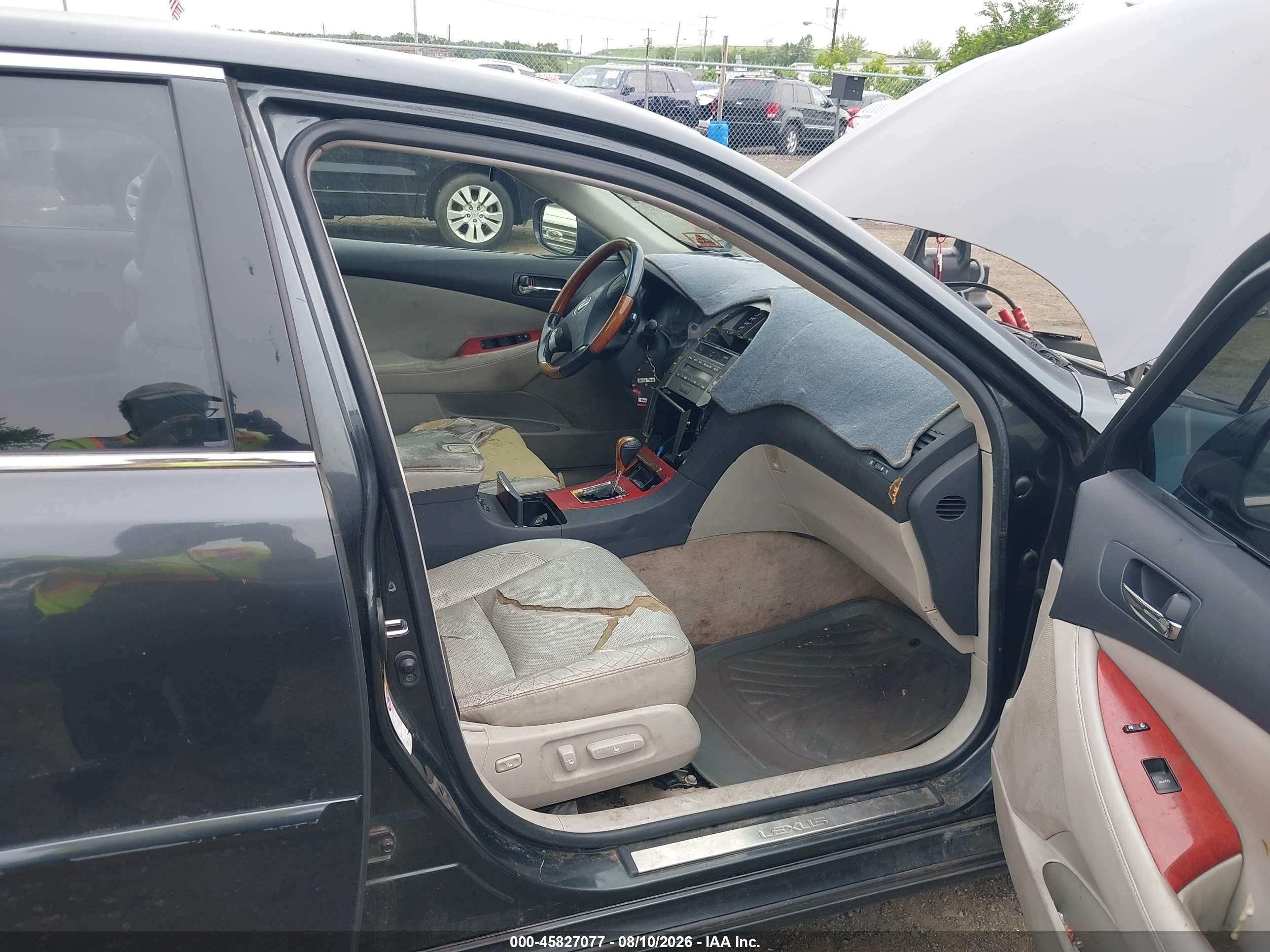 2007 Lexus Es 350   Gray vin: JTHBJ46G572063710