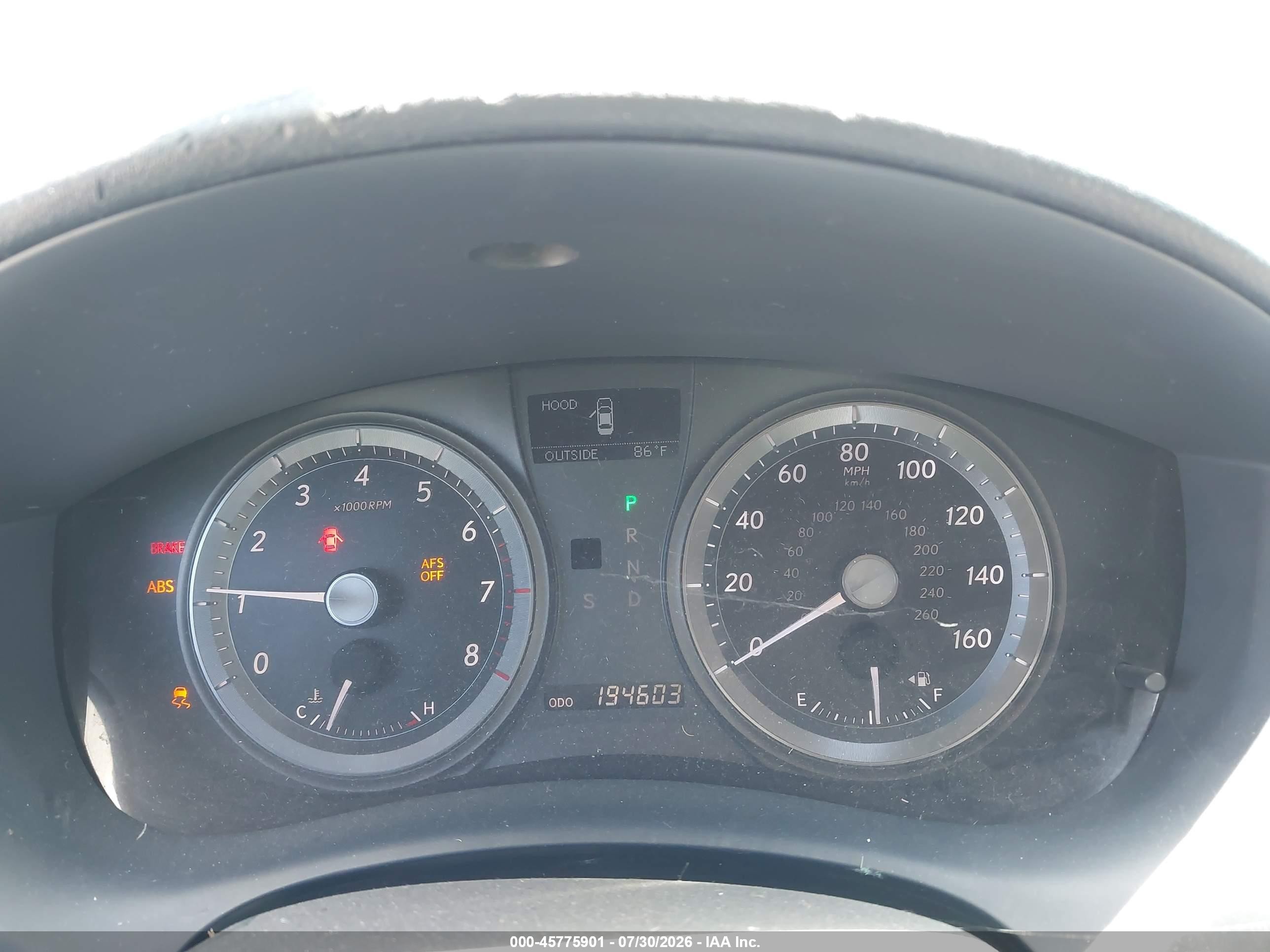 2007 Lexus Es 350   Silver vin: JTHBJ46G572072374