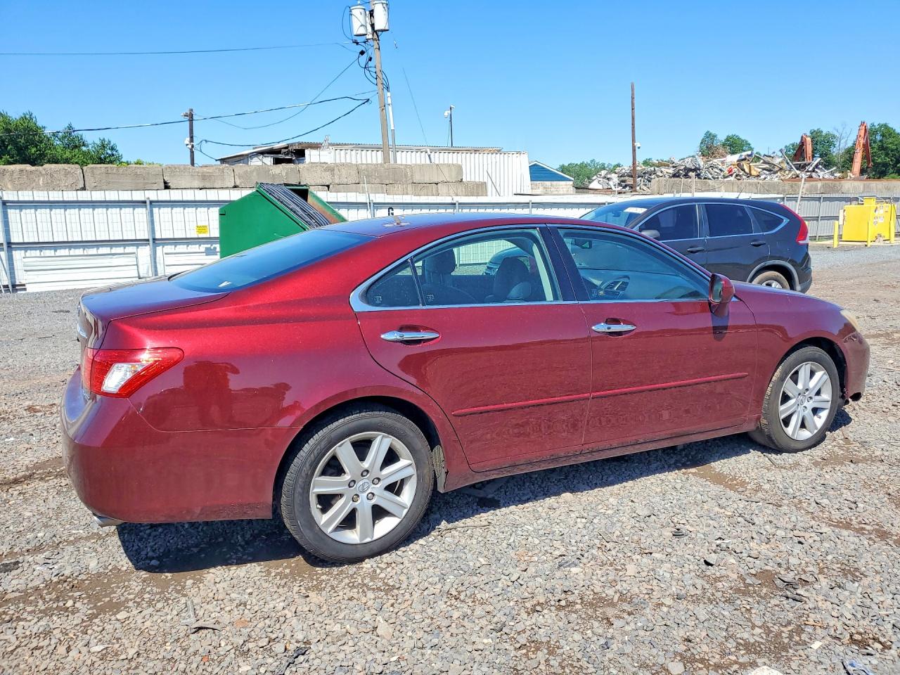 2007 Lexus Es 350 Burgundy vin: JTHBJ46G572074738