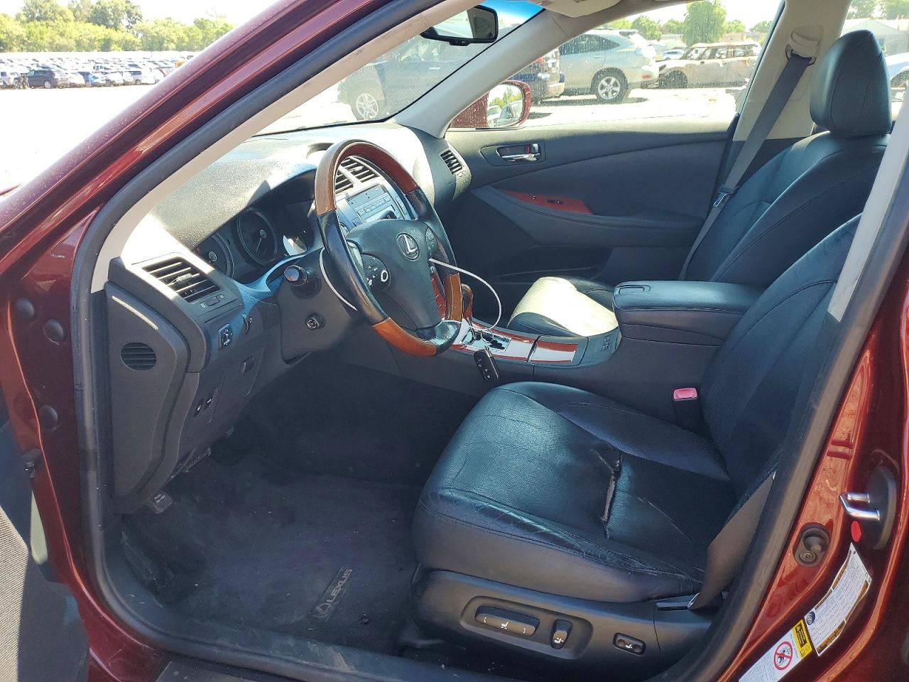 2007 Lexus Es 350 Burgundy vin: JTHBJ46G572074738