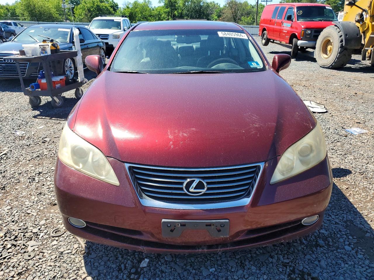 2007 Lexus Es 350 Burgundy vin: JTHBJ46G572074738
