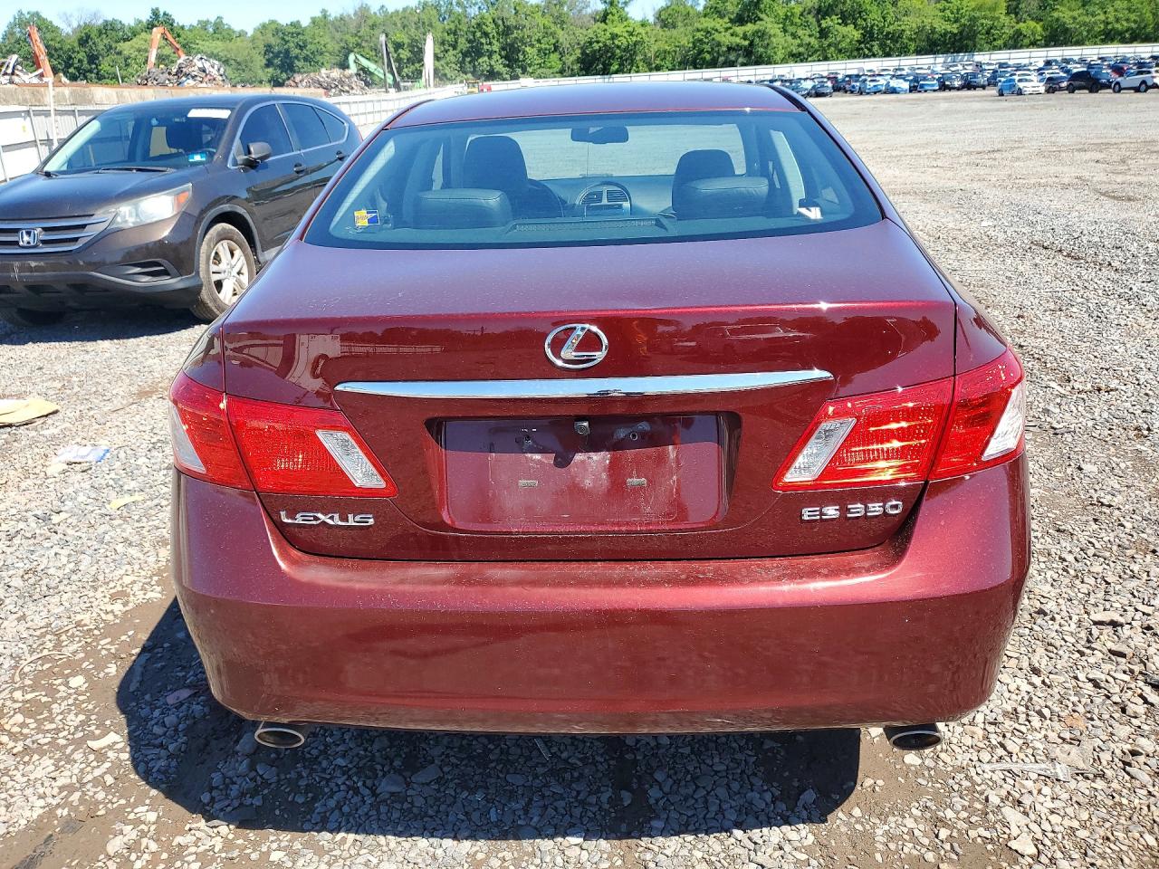 2007 Lexus Es 350 Burgundy vin: JTHBJ46G572074738