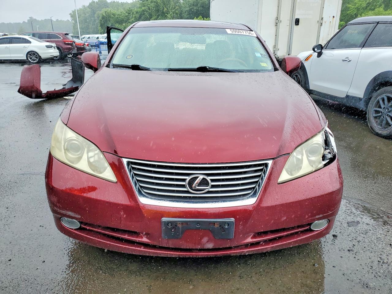 2007 Lexus Es 350 Red vin: JTHBJ46G572075971