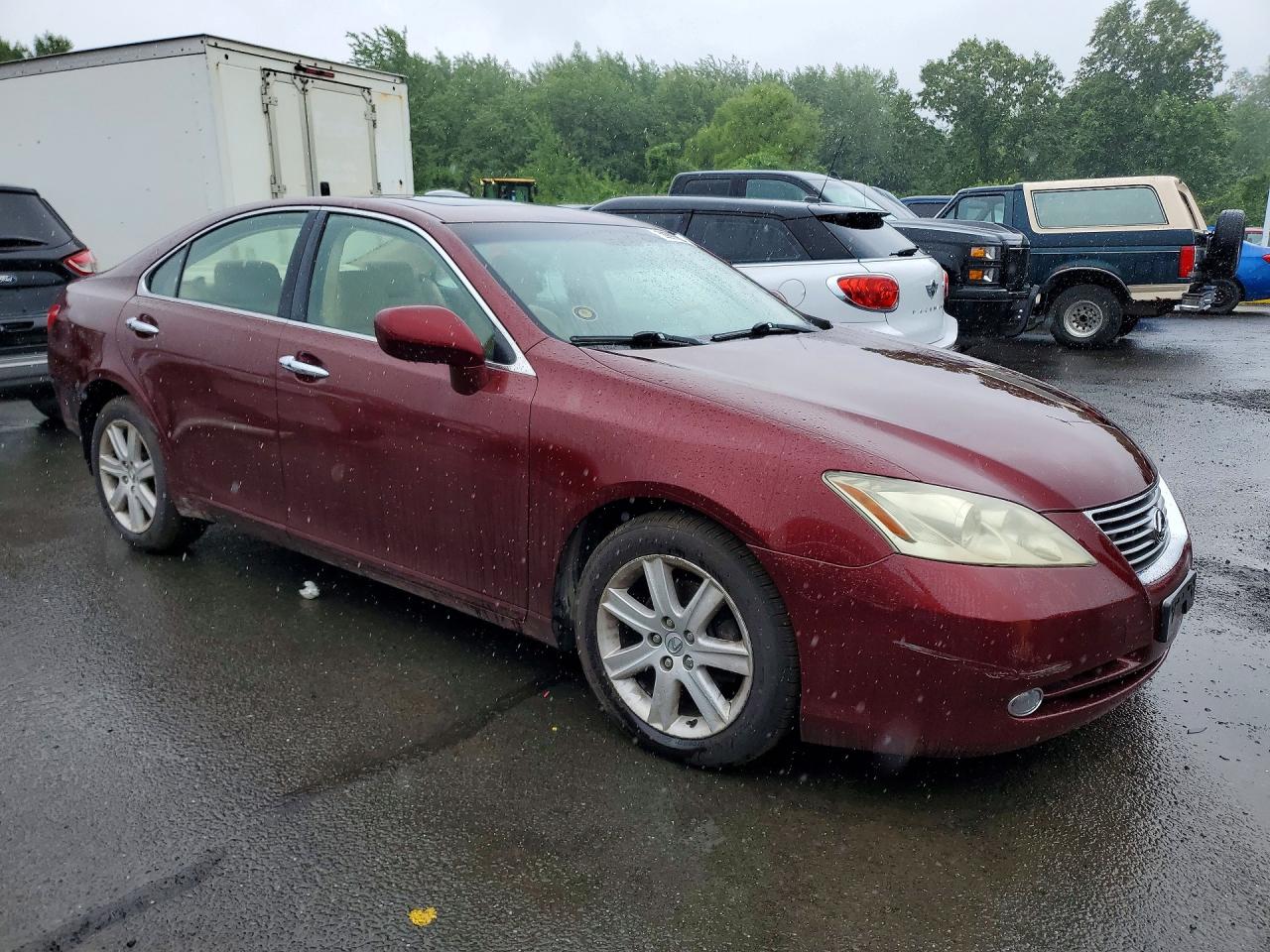 2007 Lexus Es 350 Red vin: JTHBJ46G572075971