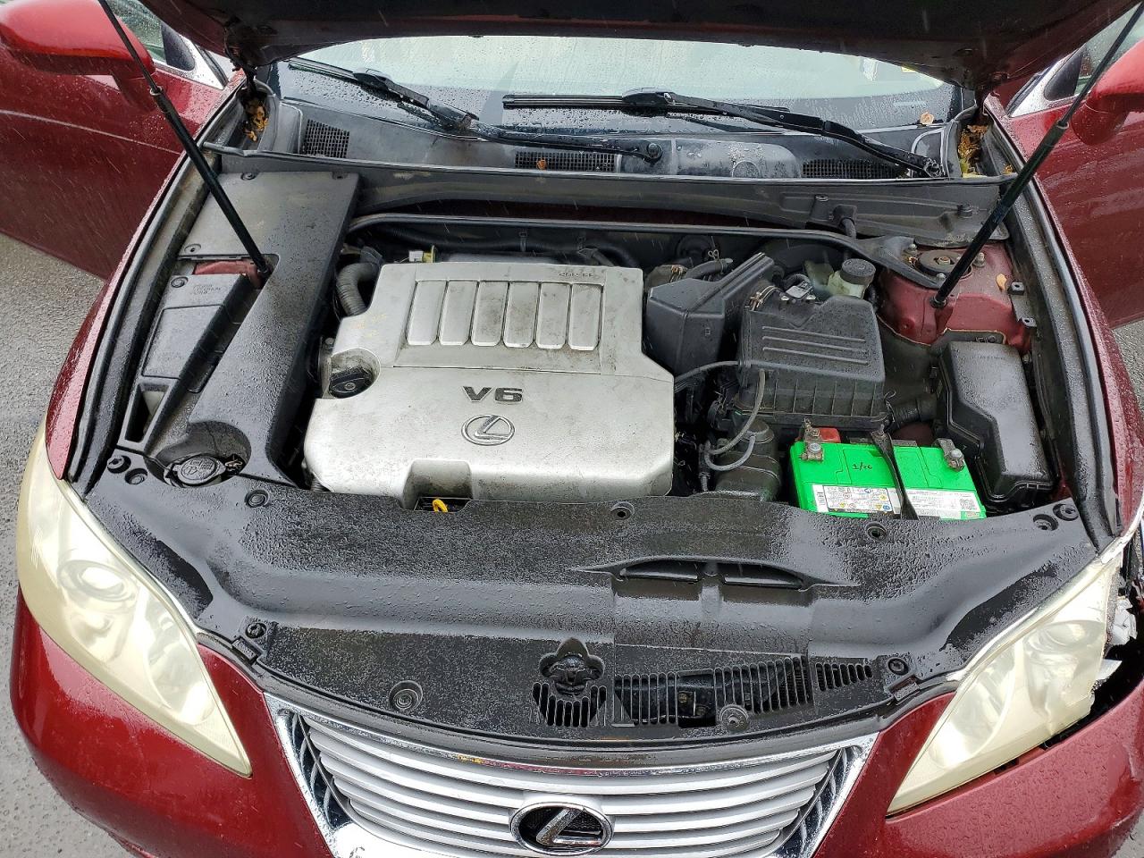 2007 Lexus Es 350 Red vin: JTHBJ46G572075971