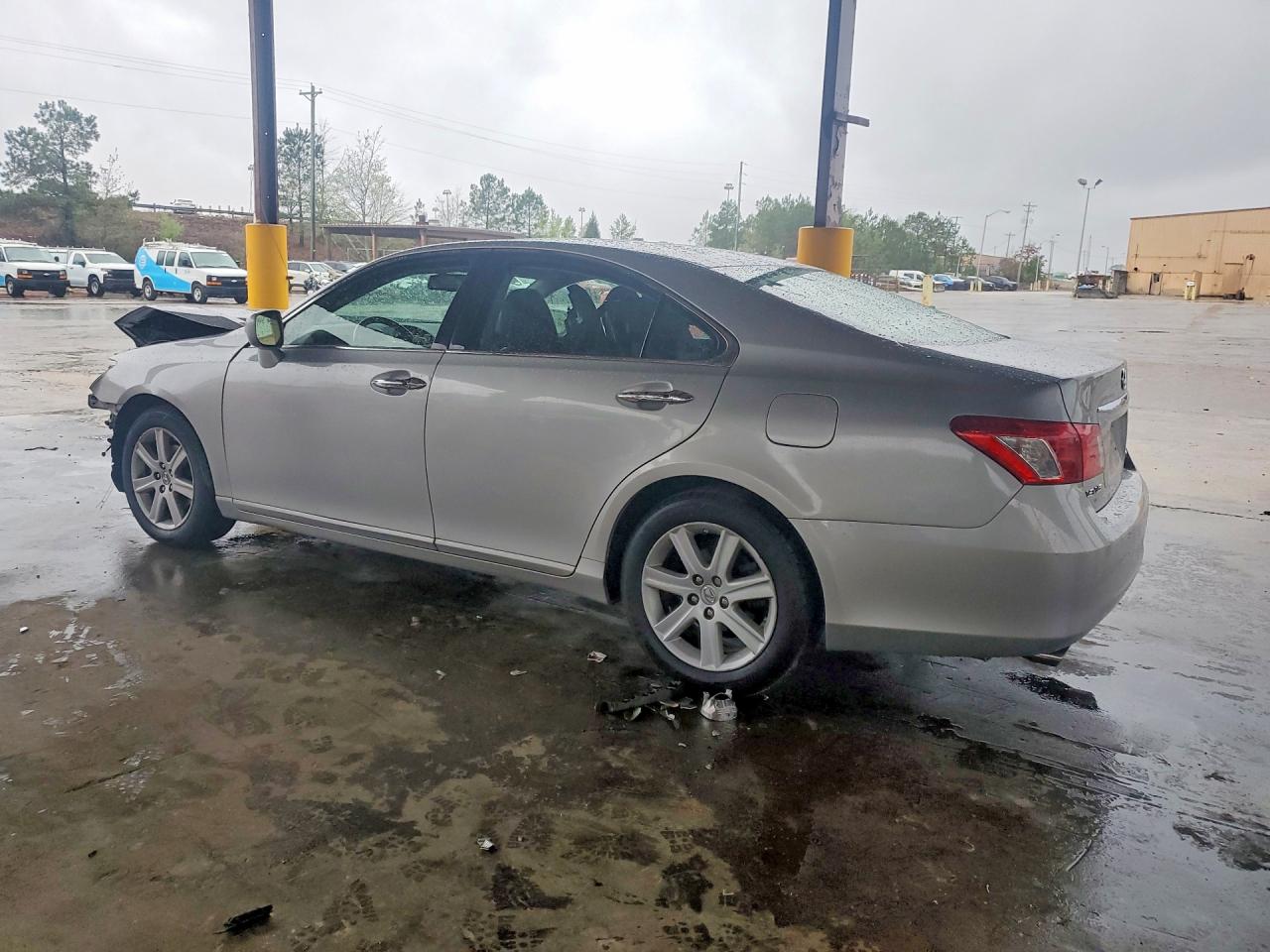 2007 Lexus Es 350 Base Silver vin: JTHBJ46G572096612