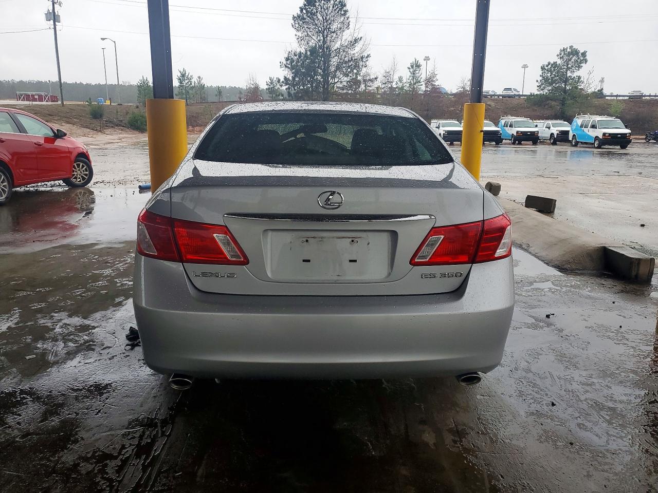 2007 Lexus Es 350 Base Silver vin: JTHBJ46G572096612