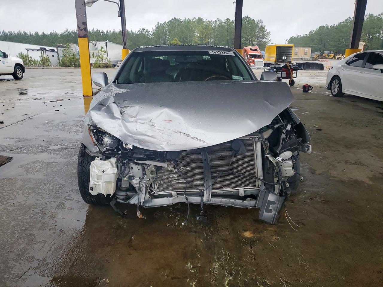 2007 Lexus Es 350 Base Silver vin: JTHBJ46G572096612