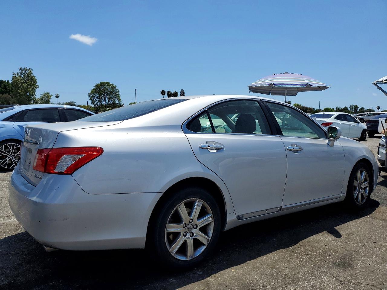 2007 Lexus Es 350 Silver vin: JTHBJ46G572104725