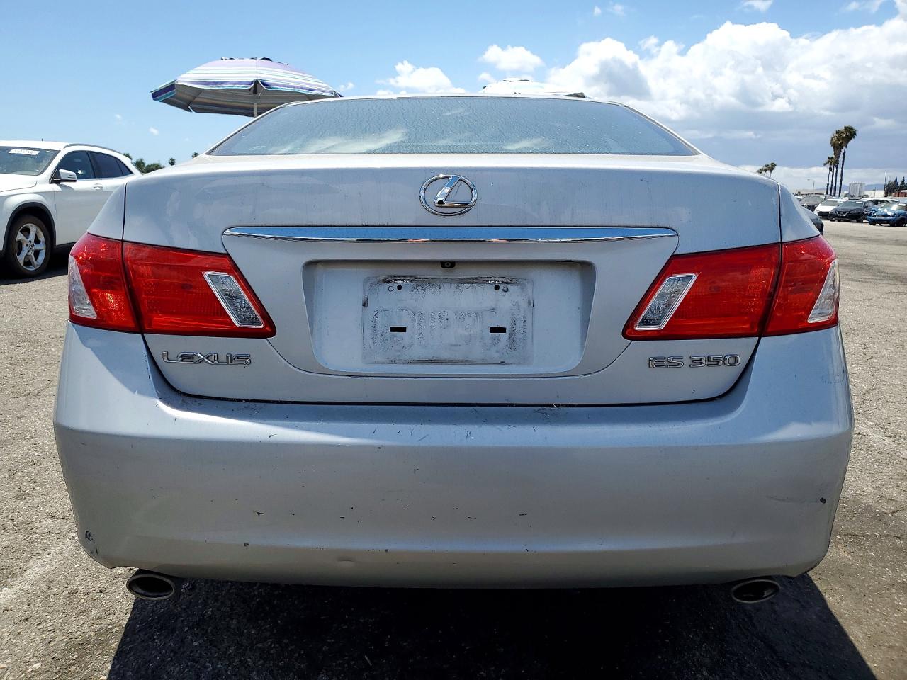 2007 Lexus Es 350 Silver vin: JTHBJ46G572104725