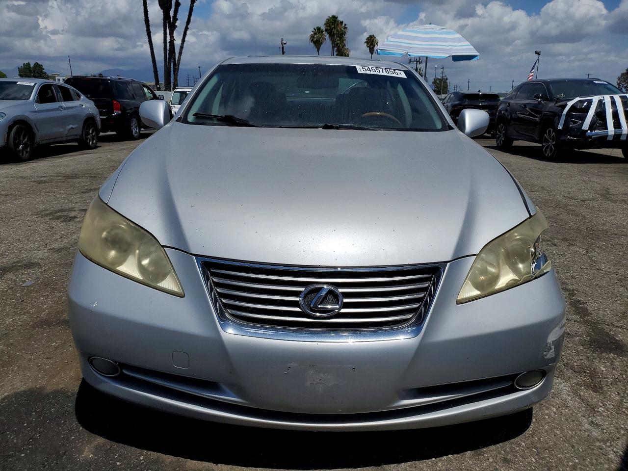 2007 Lexus Es 350 Silver vin: JTHBJ46G572104725