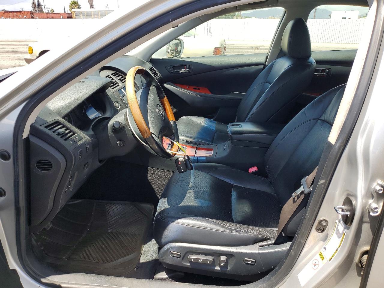 2007 Lexus Es 350 Silver vin: JTHBJ46G572104725